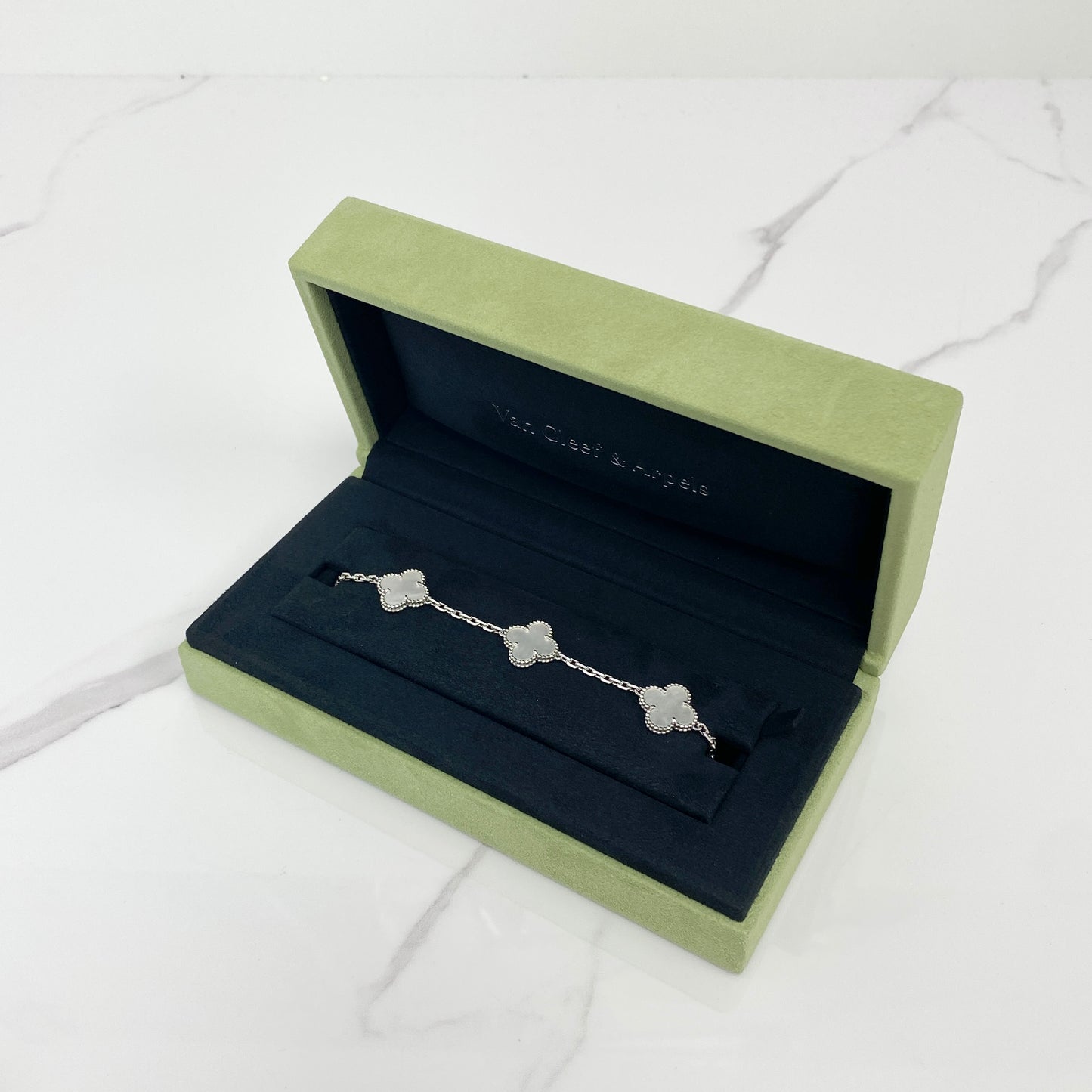 Van Cleef &amp; Arpels Vintage Alhambra Bracelet,5 Motif - Lafayette Consignment