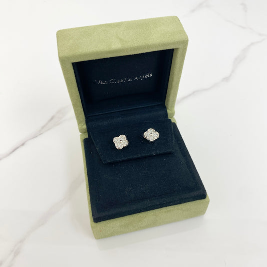 Van Cleef & Arpels Sweet Alhambra Earstuds - Lafayette Consignment