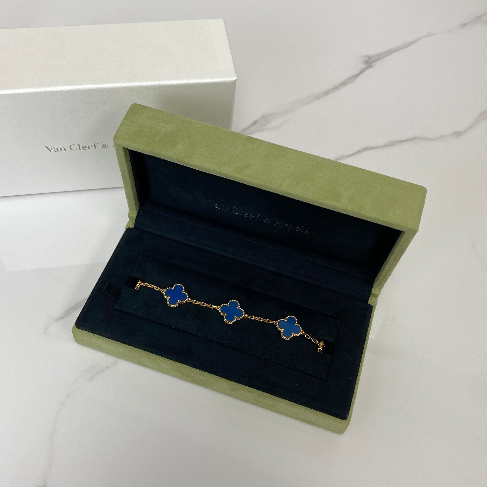 Van Cleef &amp; Arpels Vintage Alhambra Bracelet,5 Motif - Lafayette Consignment