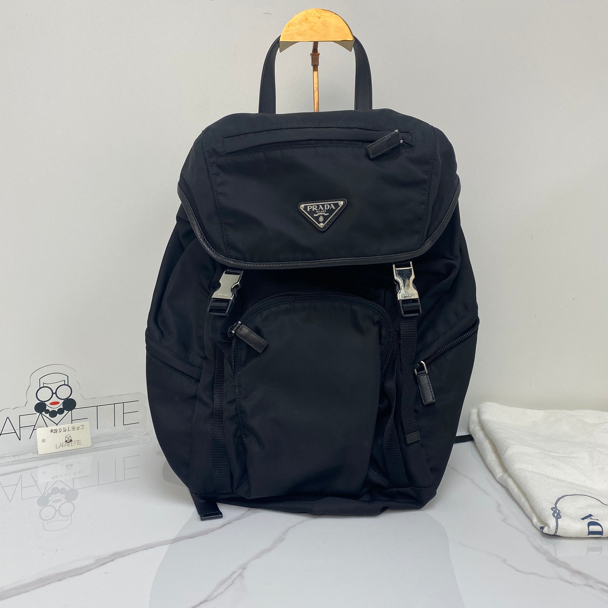 Prada Re-Nylon Backpack - Lafayette Consignment