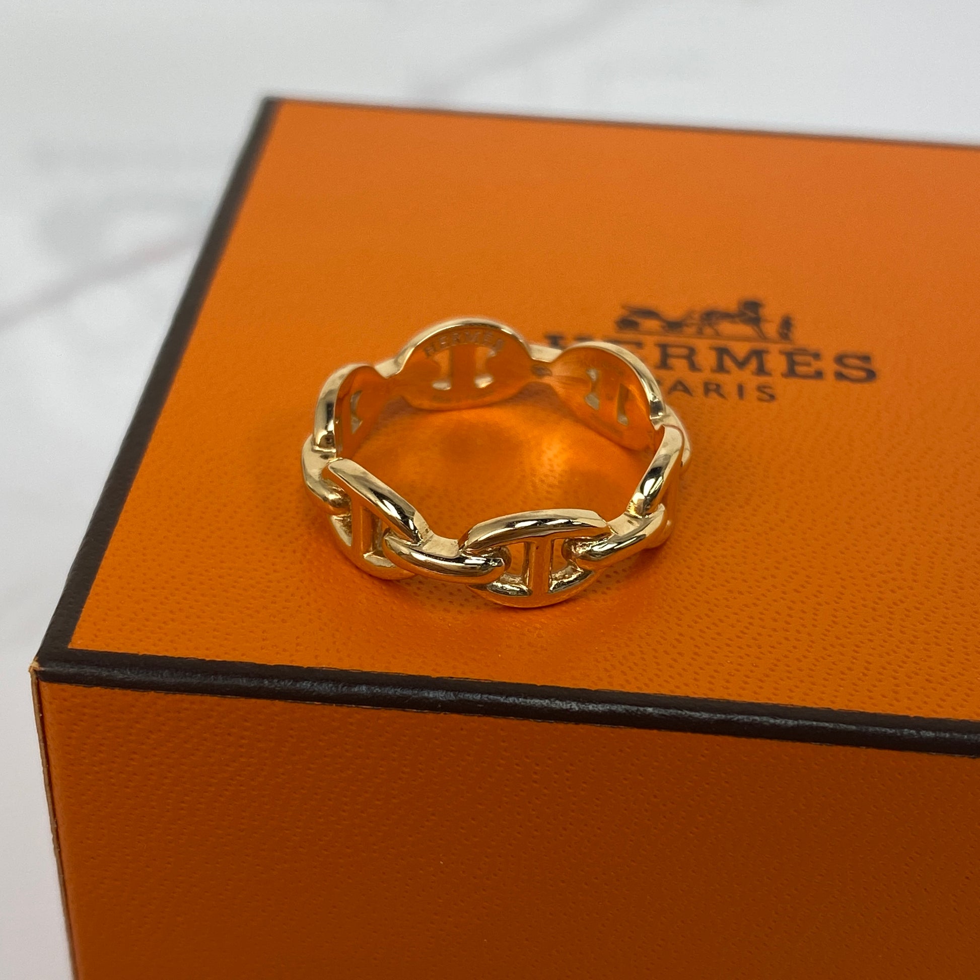 Hermes Ring | Lafayette Consignment | Rose Gold Ring