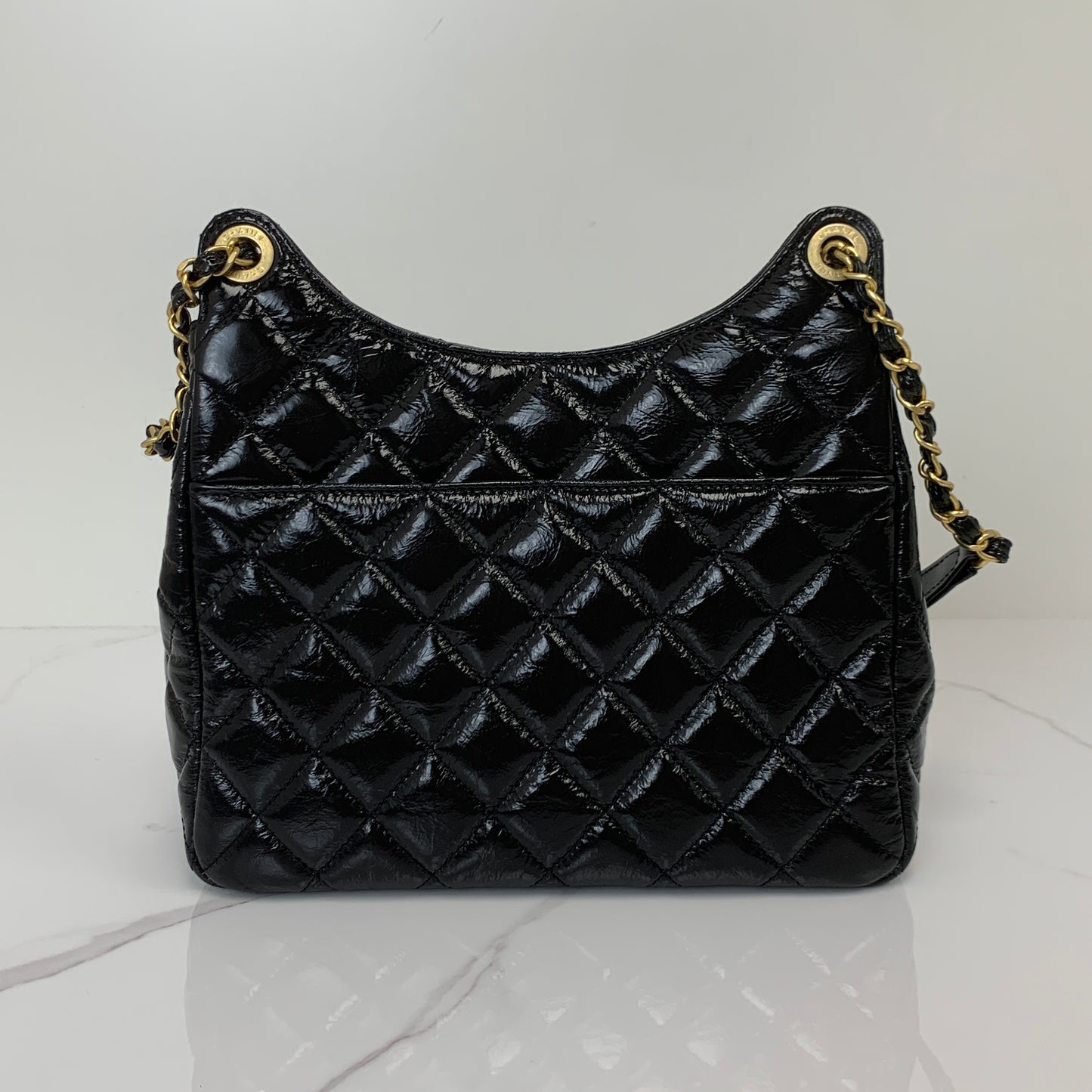Chanel Wavy CC Hobo Bag