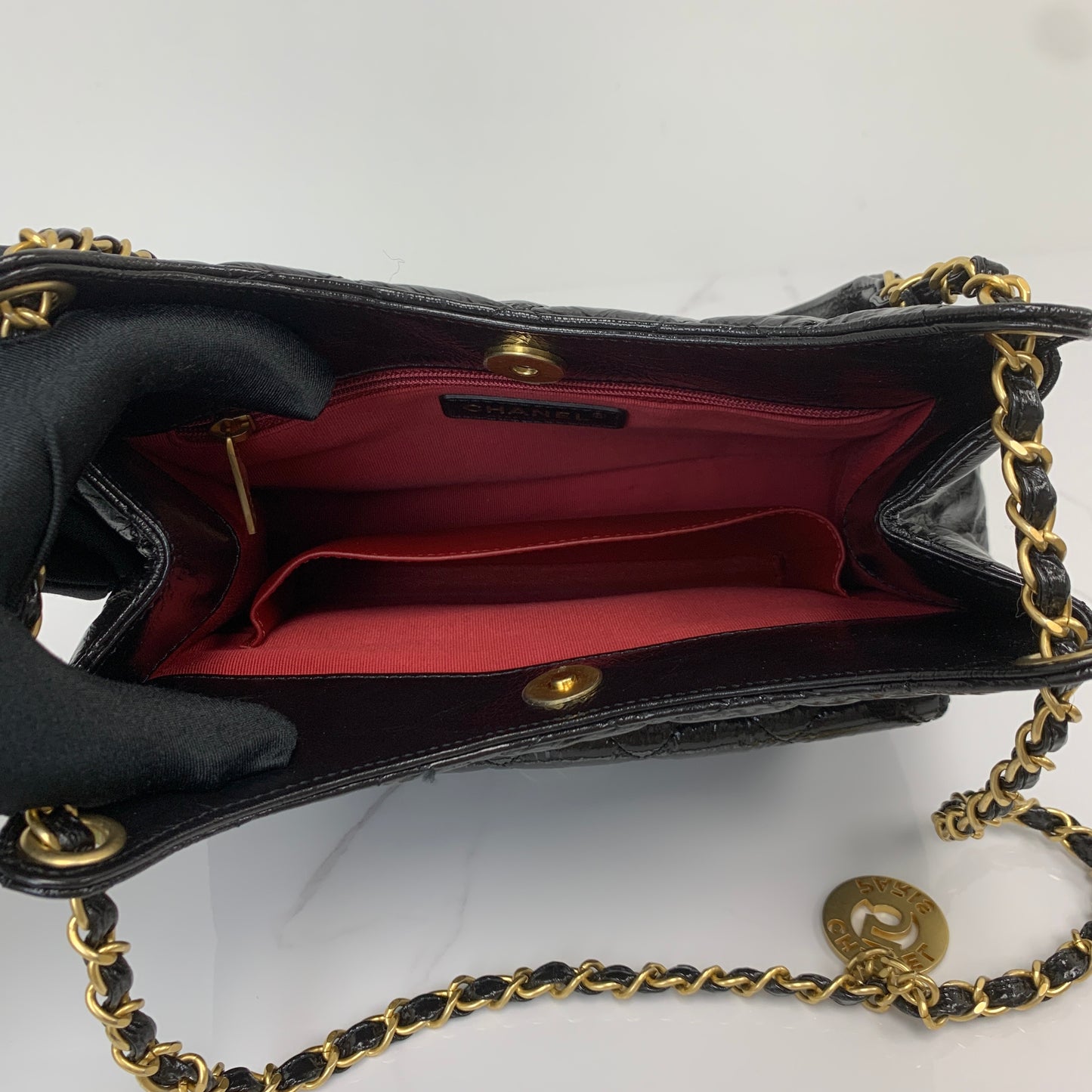 Chanel Wavy CC Hobo Bag