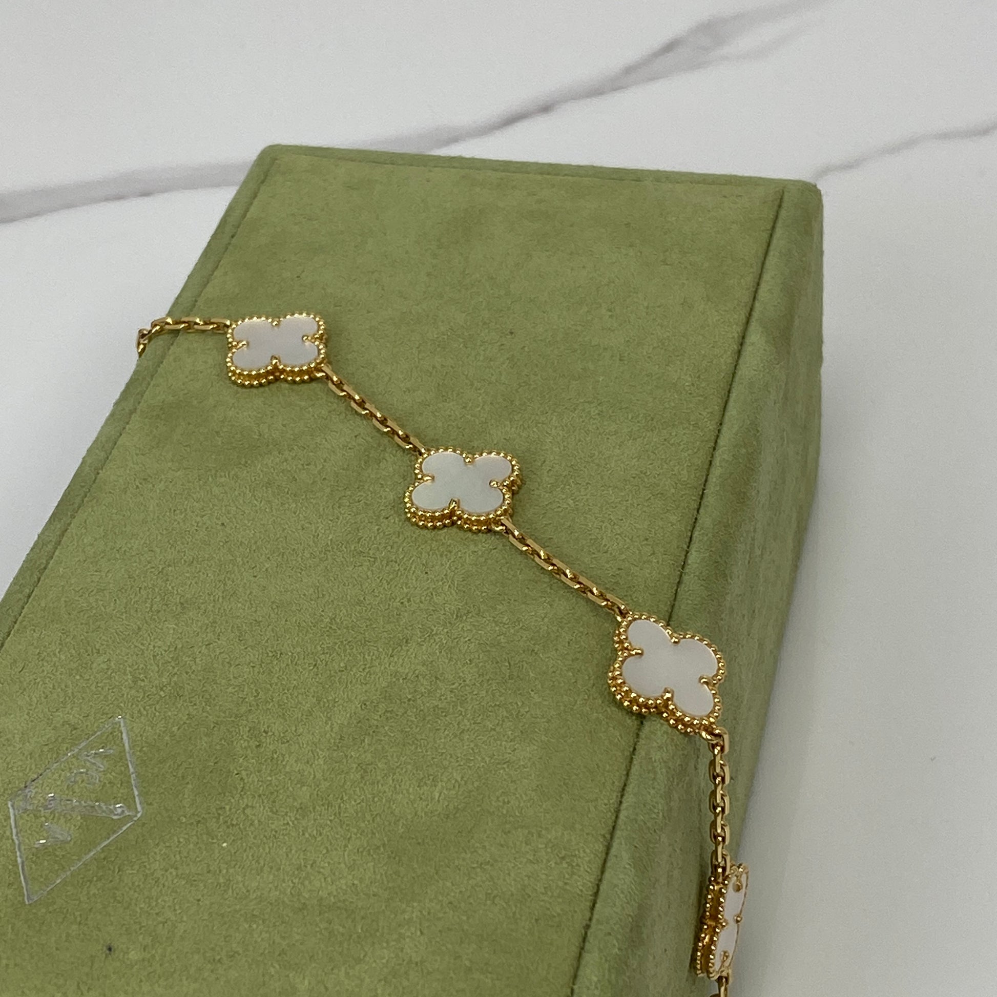 Van Cleef &amp; Arpels Vintage Alhambra Bracelet,5 Motif - Lafayette Consignment