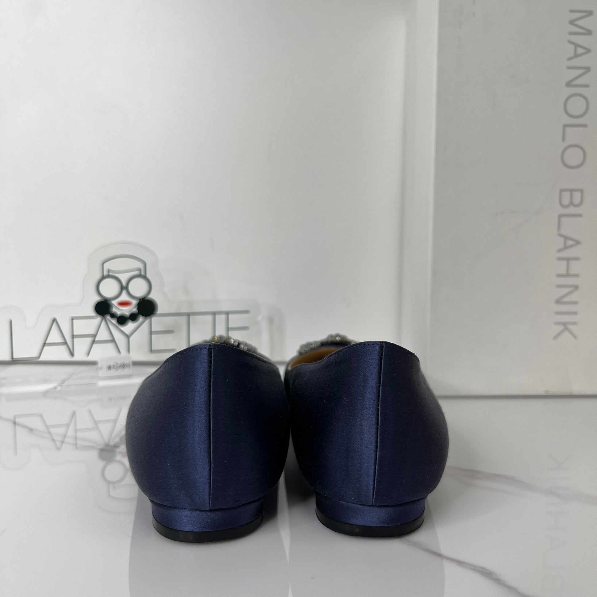 Manolo Blahnik Hangisi Flats - Lafayette Consignment