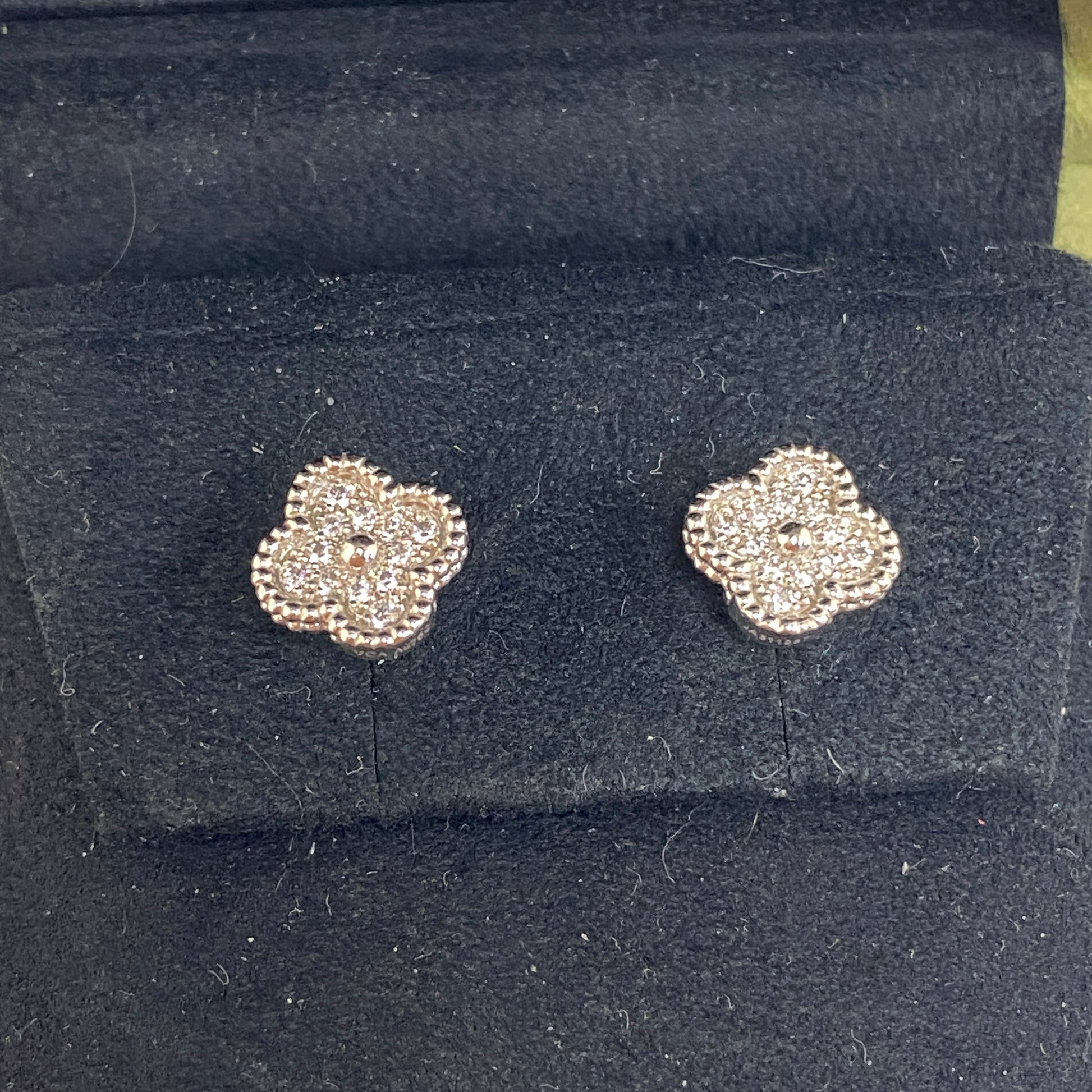 Van Cleef & Arpels Sweet Alhambra Earstuds - Lafayette Consignment