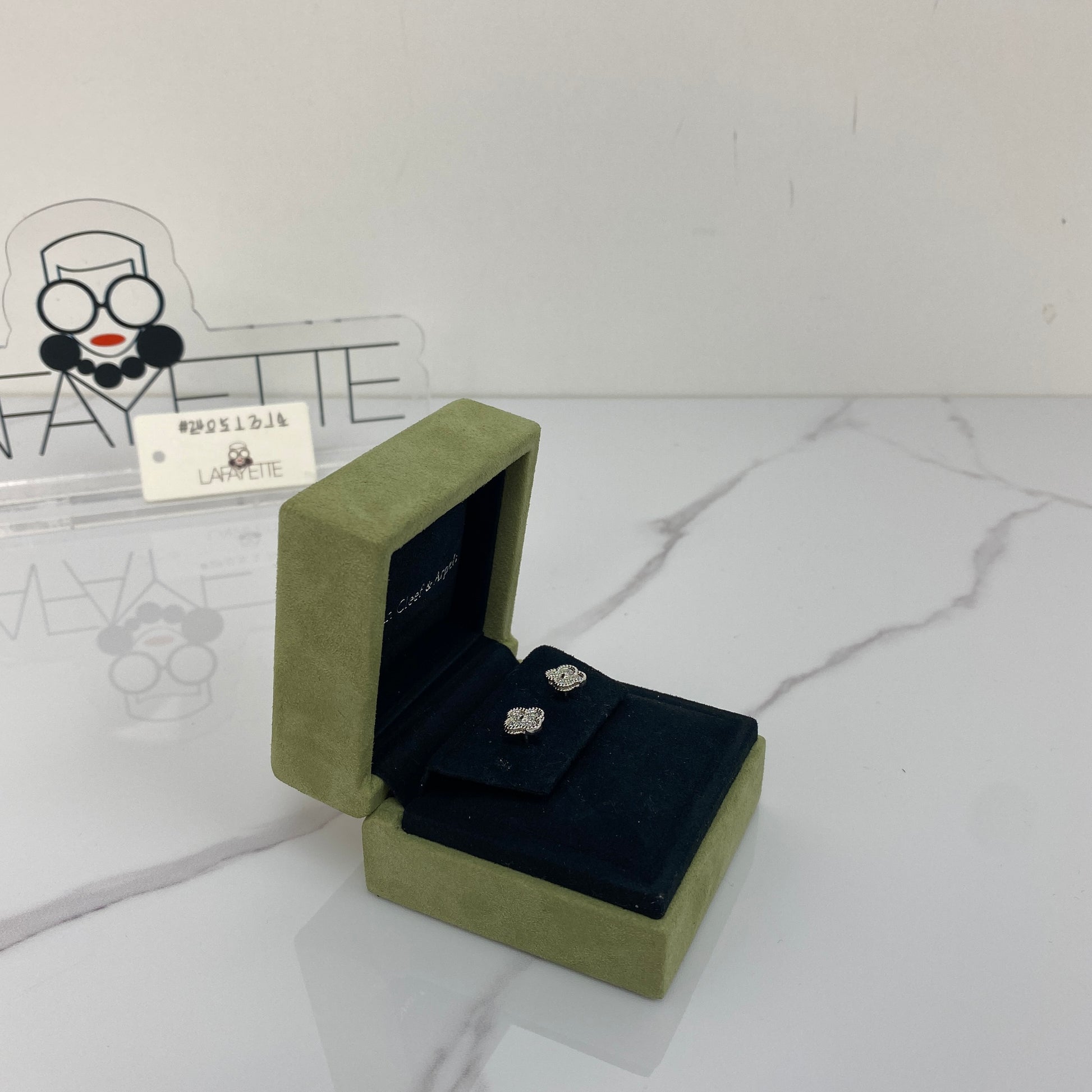 Van Cleef & Arpels Sweet Alhambra Earstuds - Lafayette Consignment