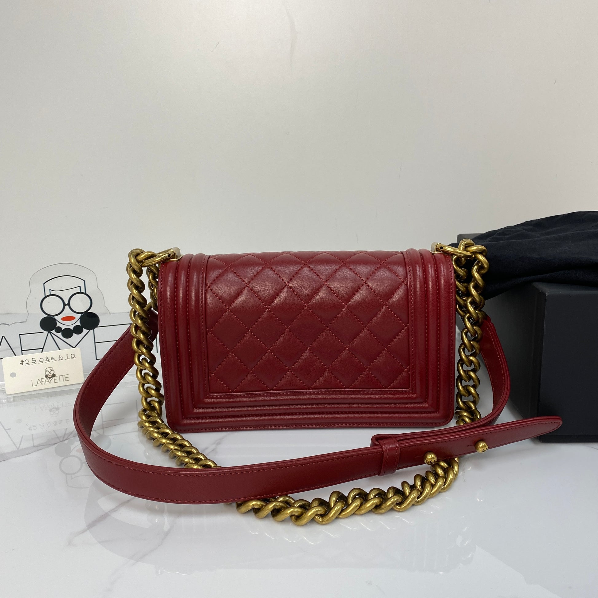 Chanel Small Boy Handbag | Lafayette Consignment | Authentic Chanel Bag