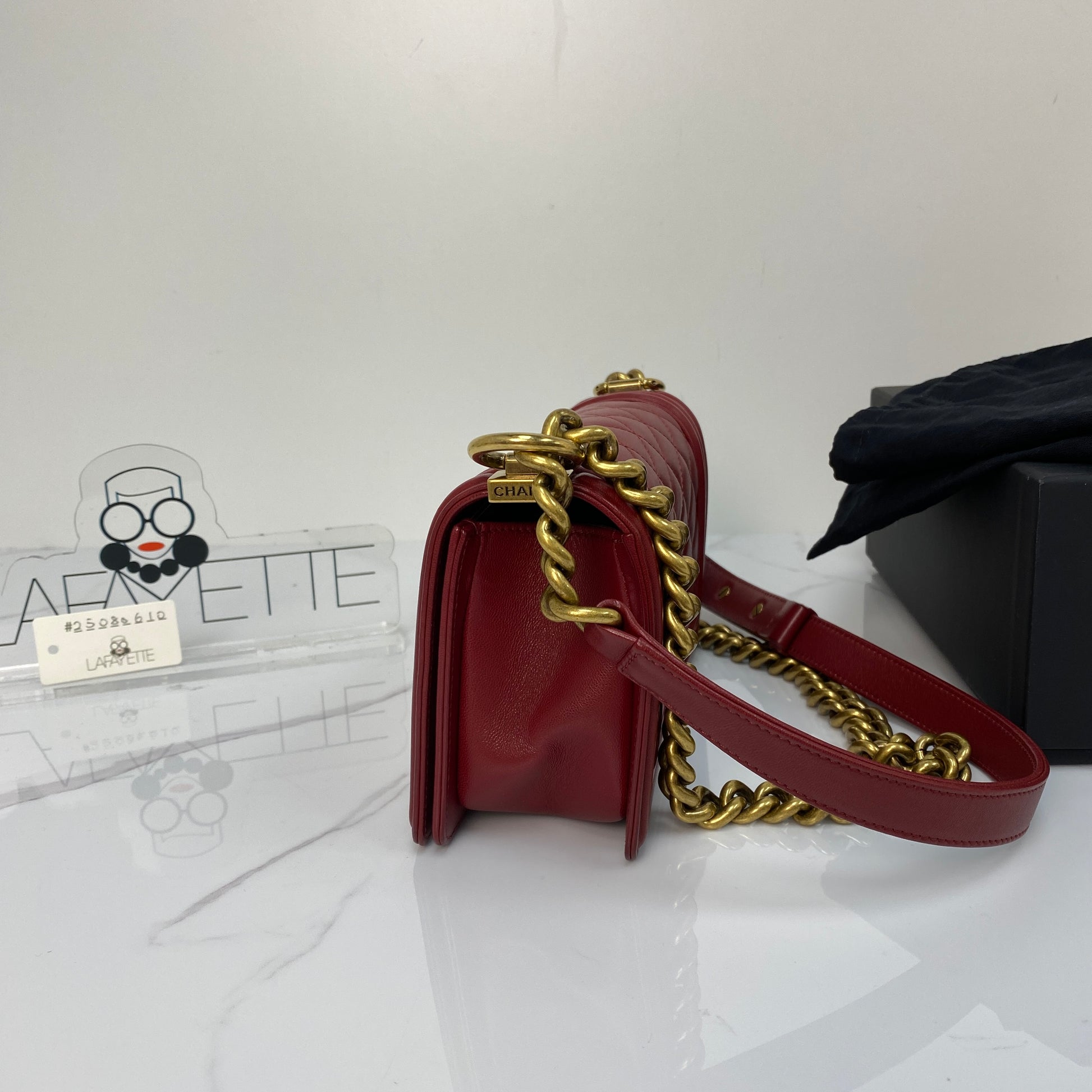 Chanel Small Boy Handbag | Lafayette Consignment | Authentic Chanel Bag