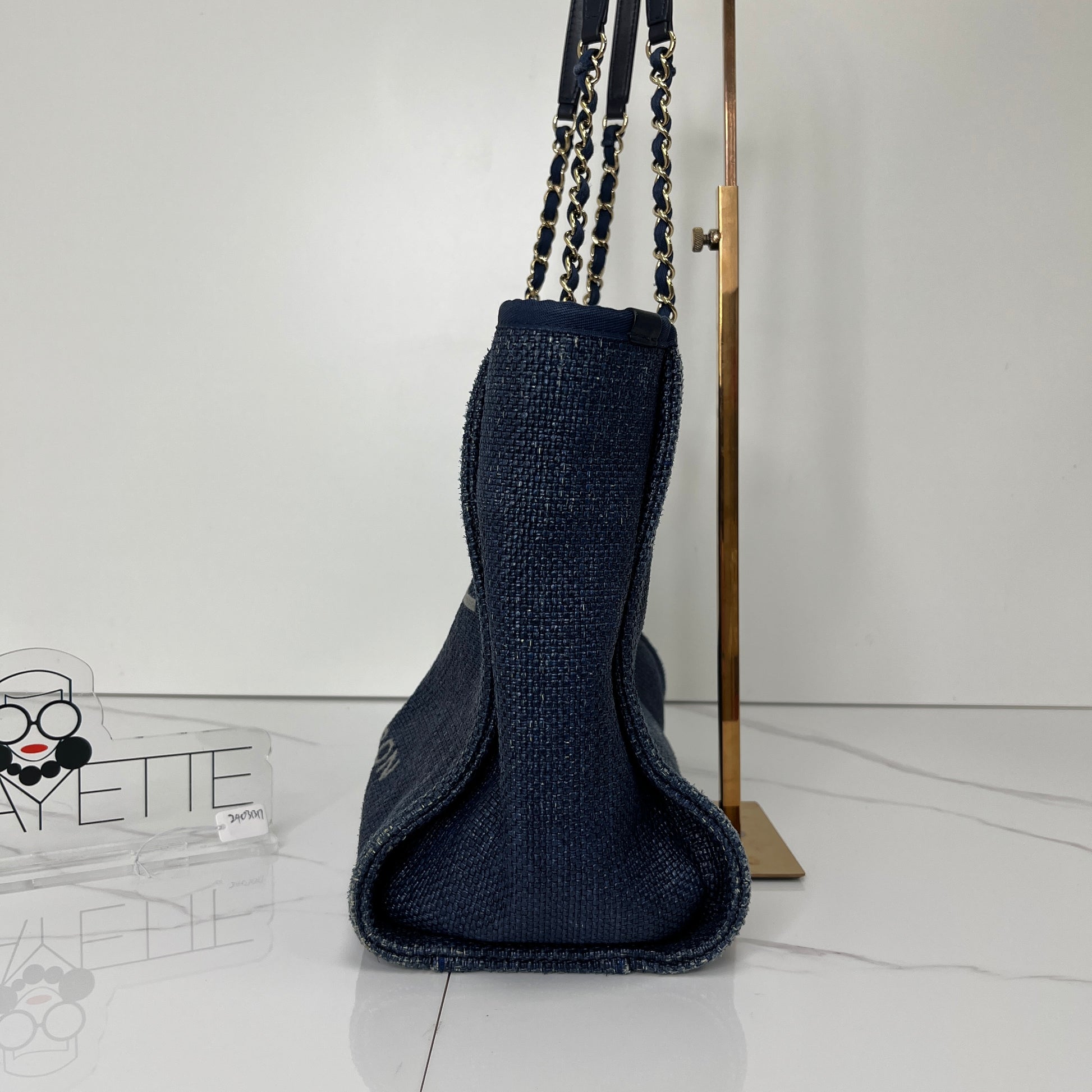 Chanel Small Deauville Shopping Tote - Lafayette Consignment