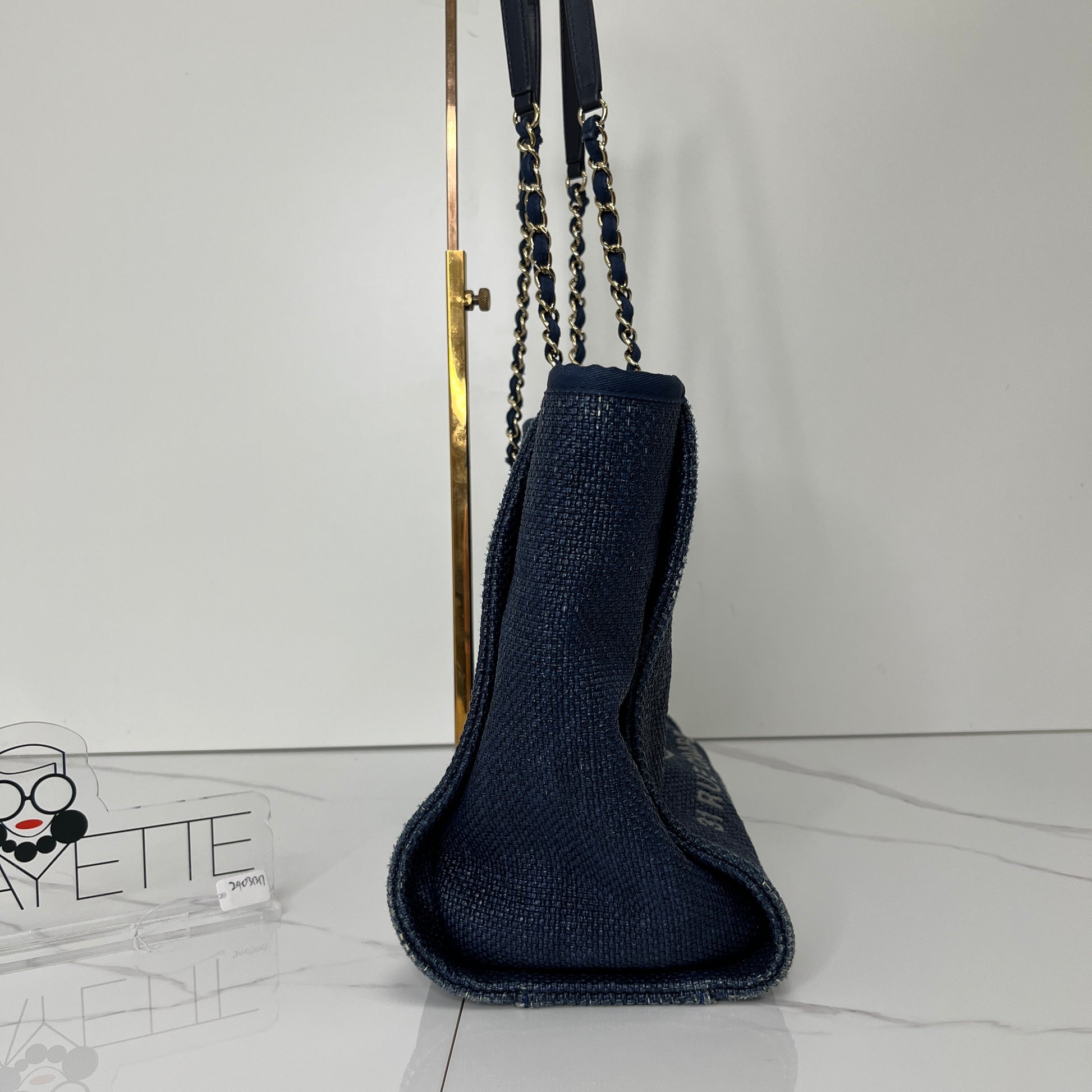 Chanel Small Deauville Shopping Tote - Lafayette Consignment