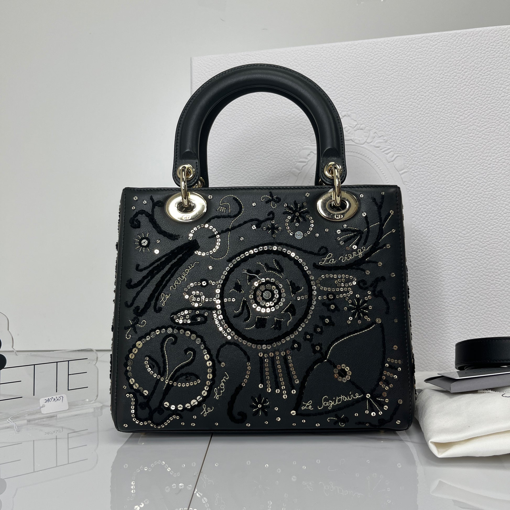 Christian Dior Medium Lady Dior - Lafayette Consignment