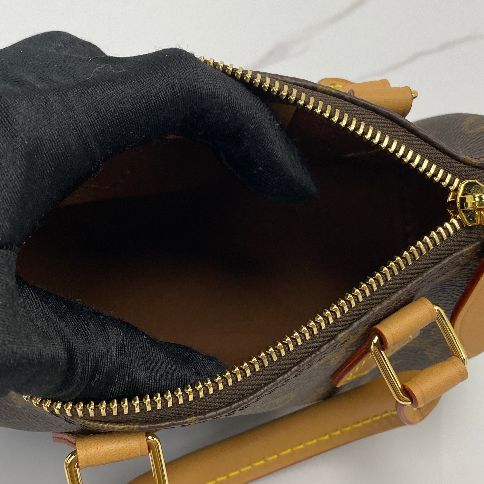 Louis Vuitton Nano Speedy - Lafayette Consignment
