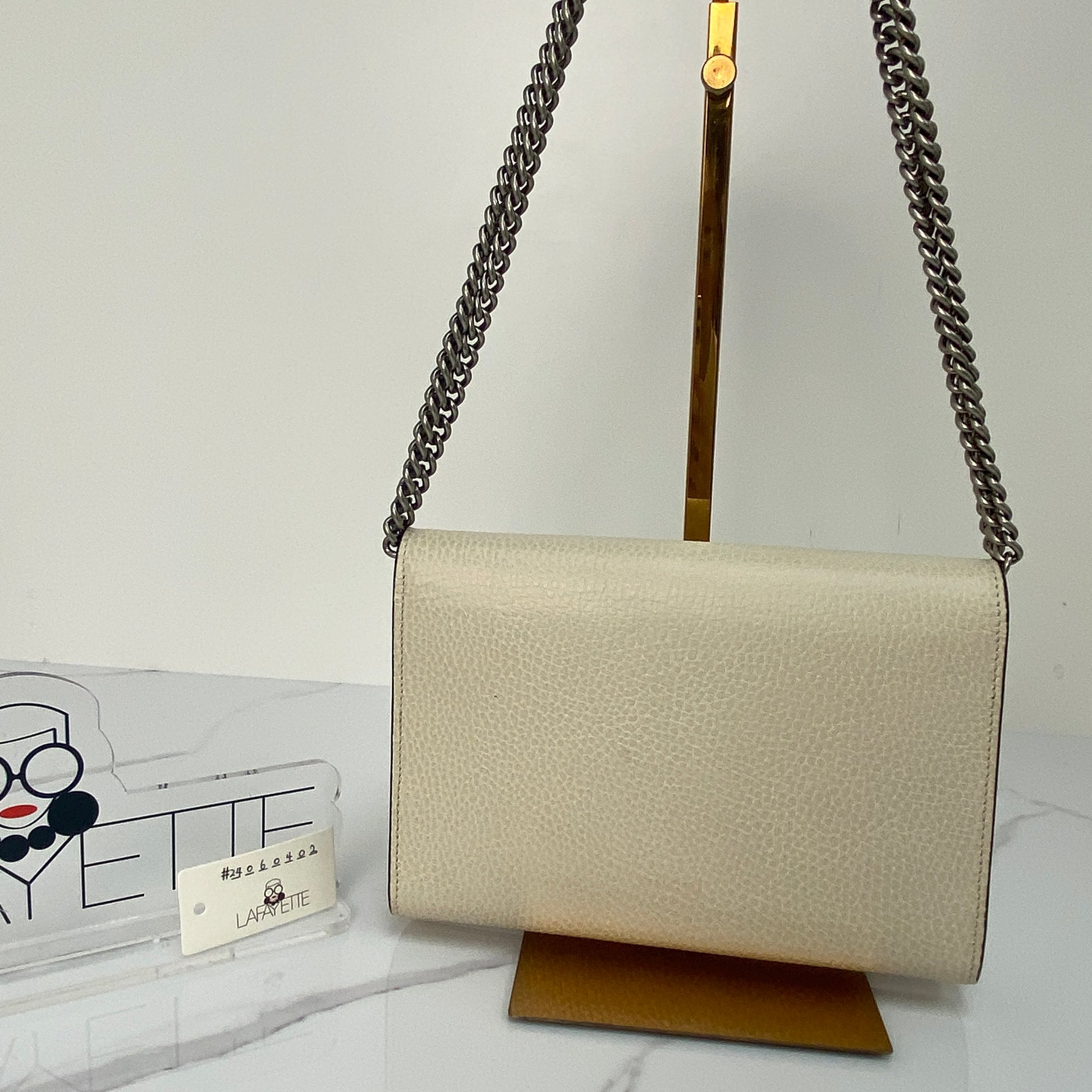 Gucci Dionysus Mini Leather Chain Wallet - Lafayette Consignment