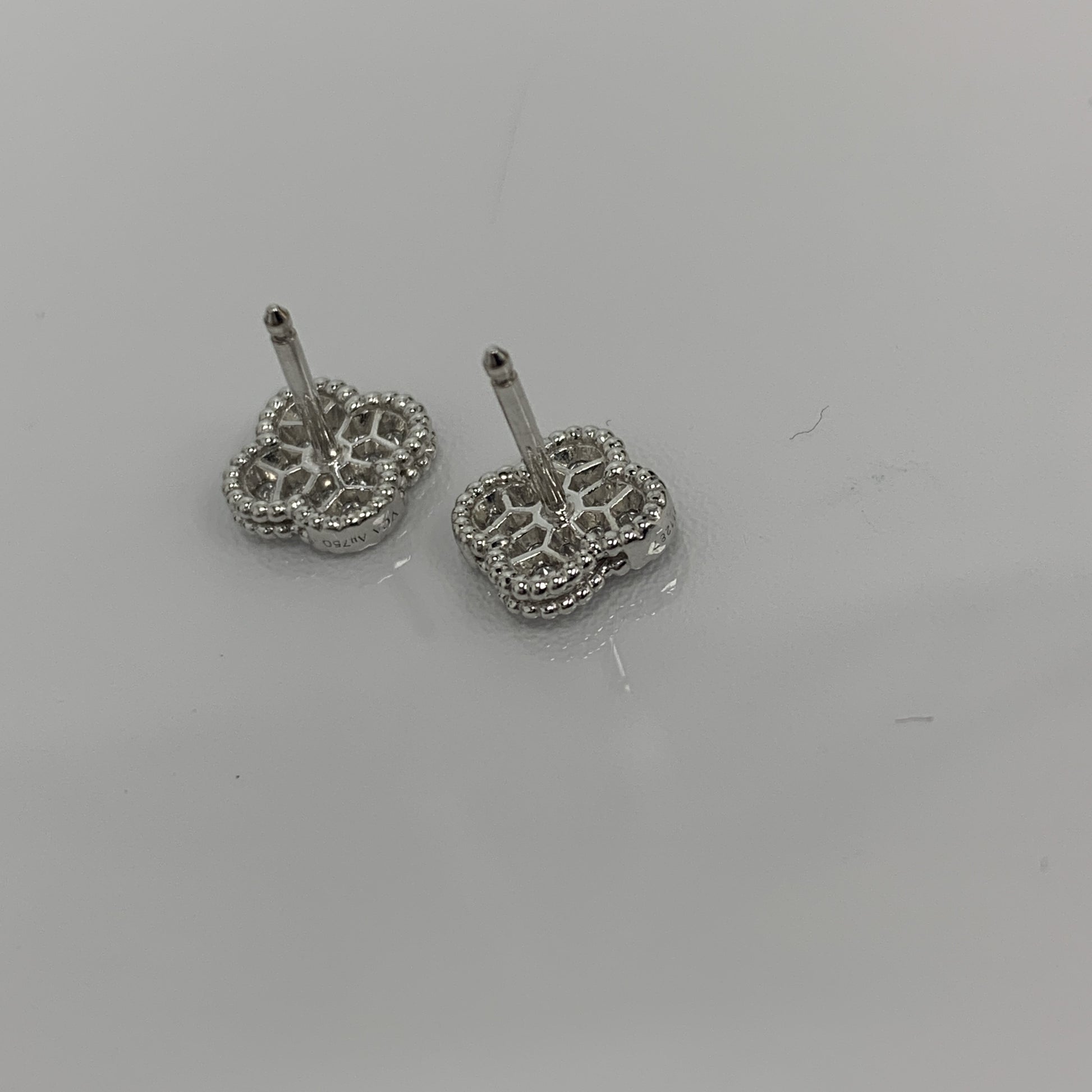 Van Cleef & Arpels Sweet Alhambra Earstuds - Lafayette Consignment