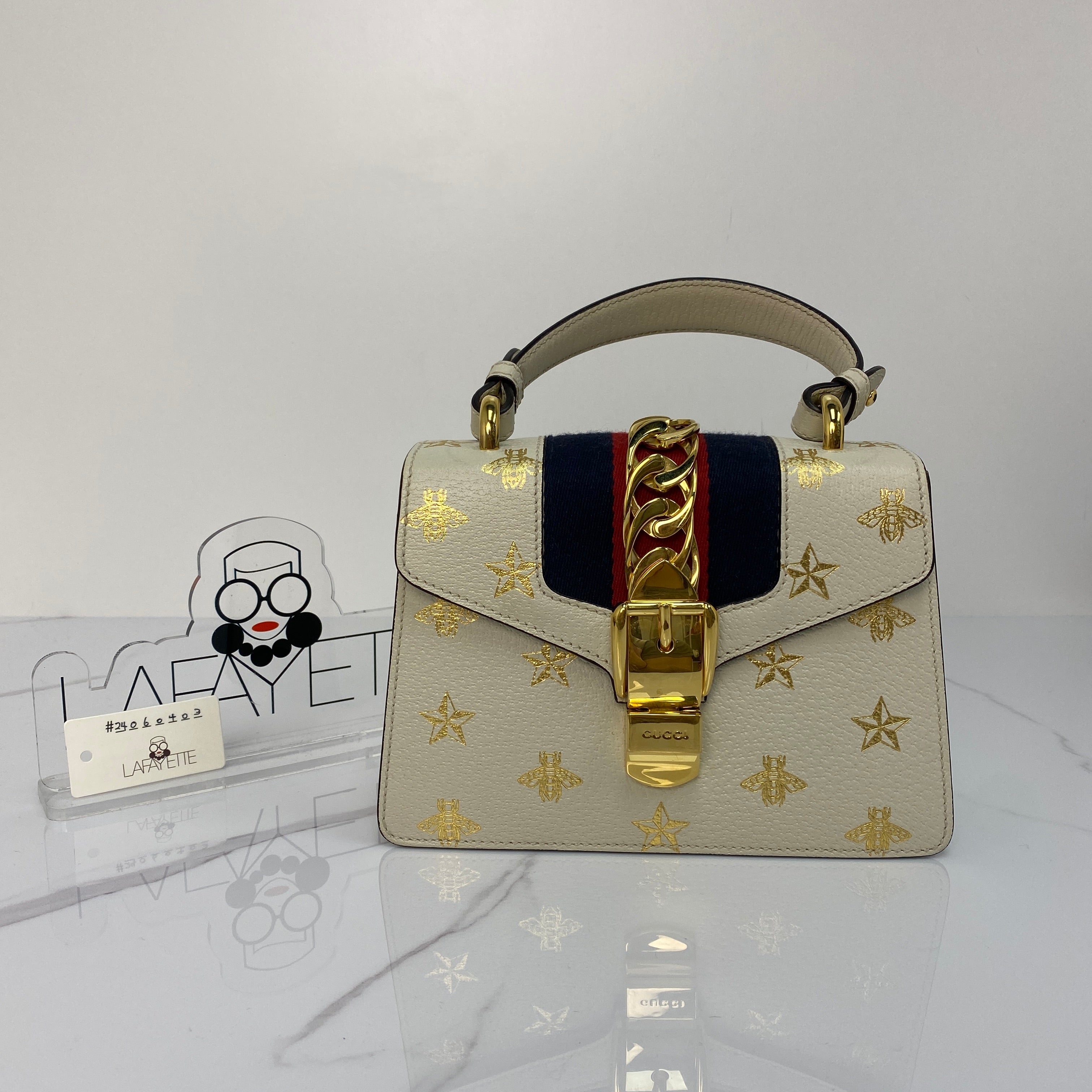 Gucci mini bee bag on sale