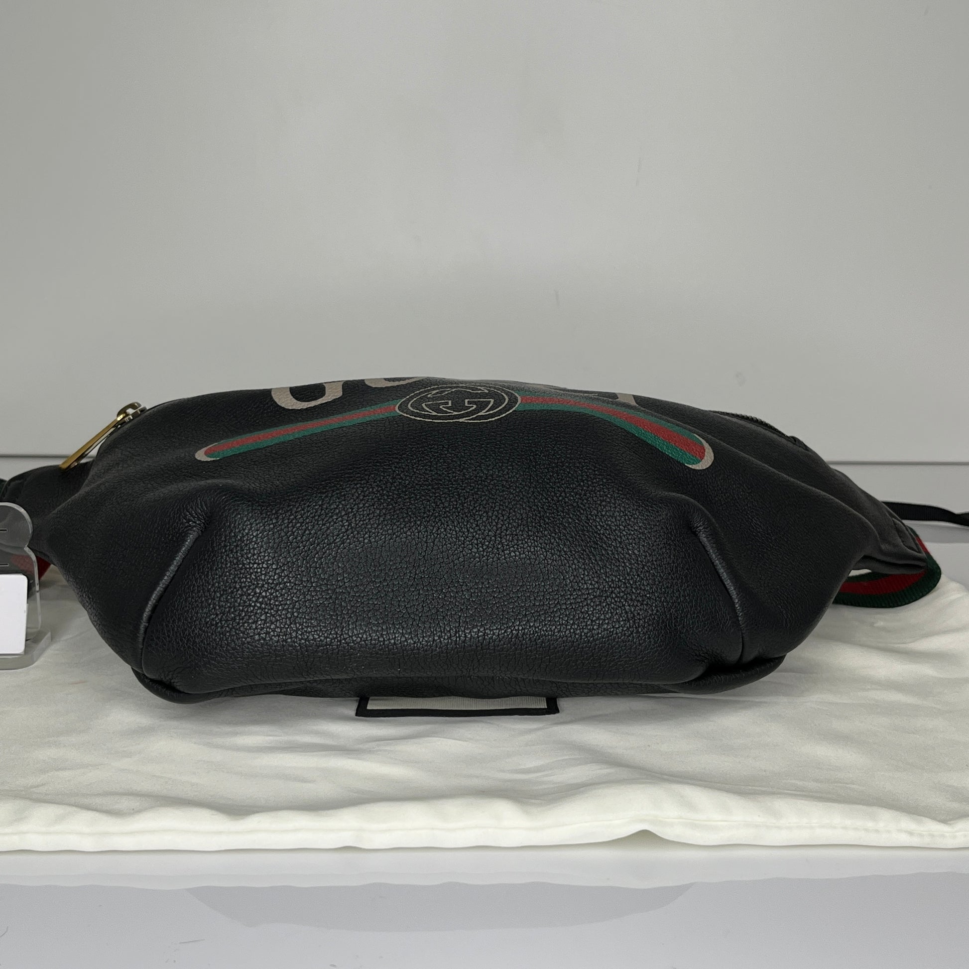 Gucci Print Logo Large Belt Bag - Lafayette Consignment