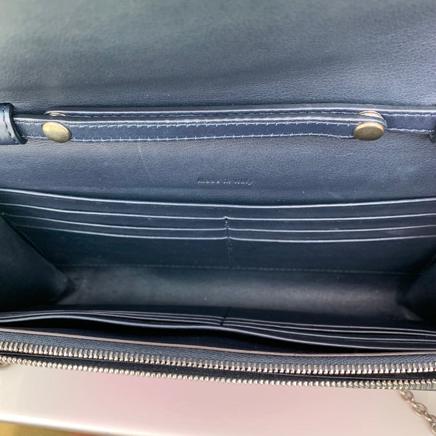 Celine Pocket Envelope Wallet on Chain - Lafayette Consignment