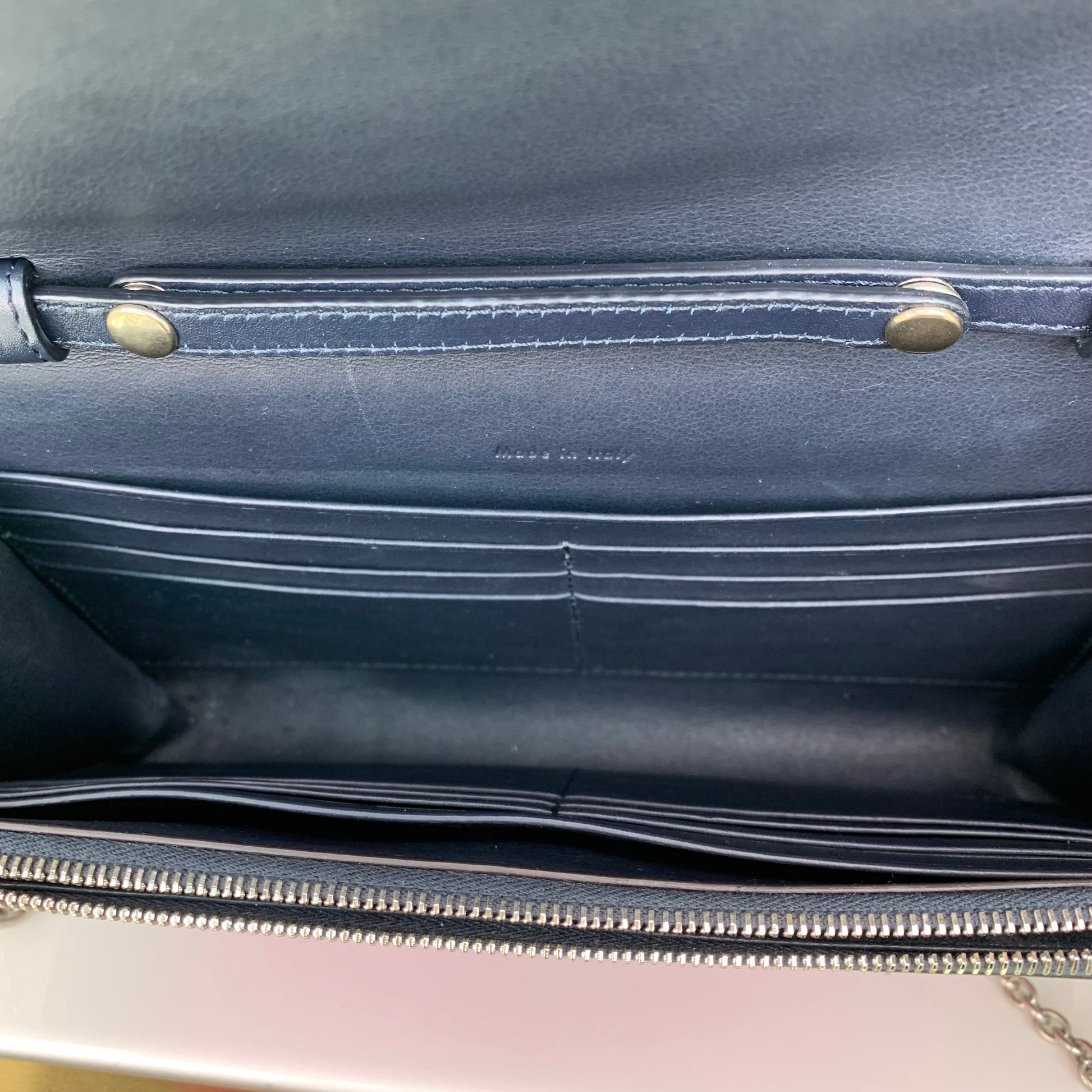 Celine Pocket Envelope Wallet on Chain - Lafayette Consignment