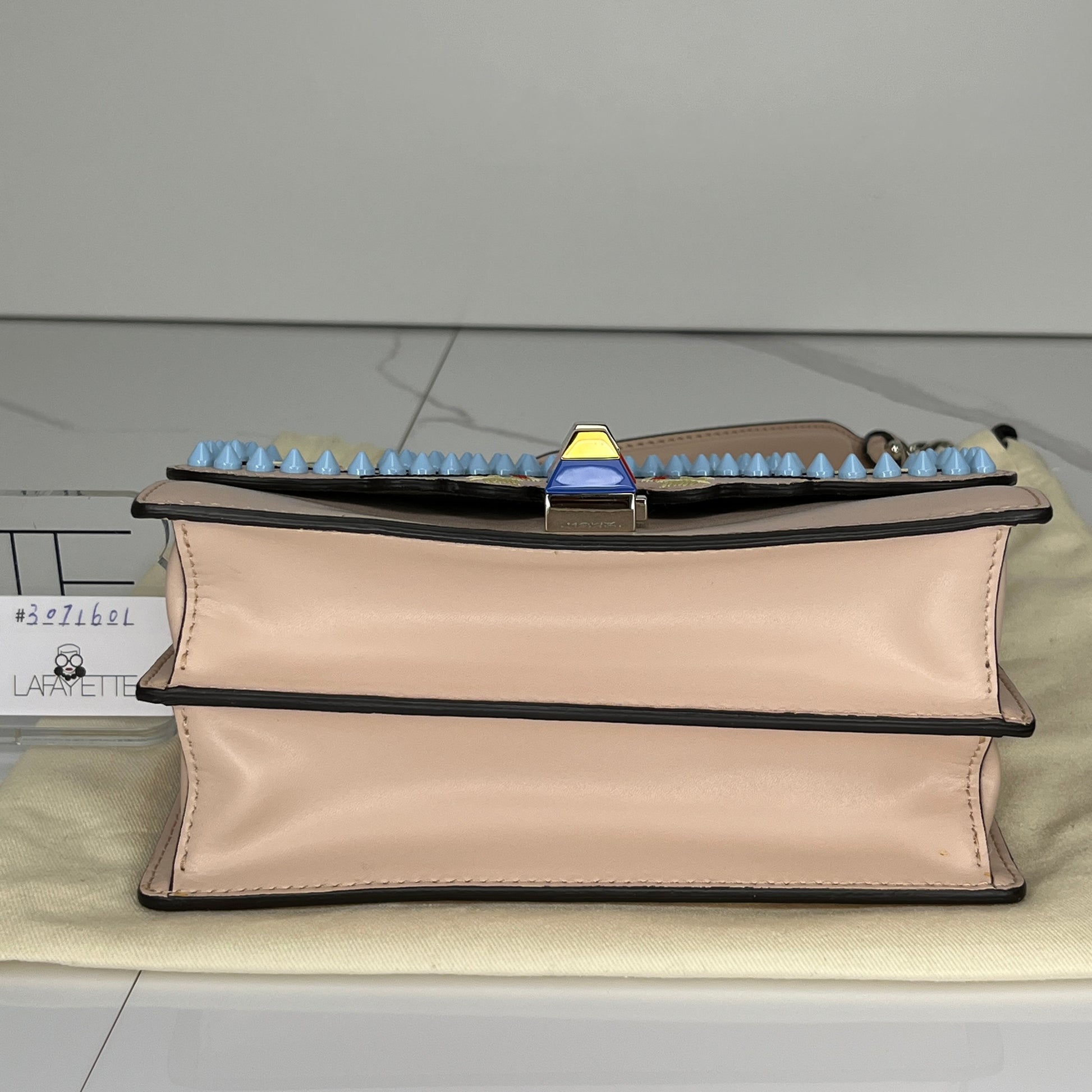 Fendi Kan I Butterfly Leather Bag - Lafayette Consignment