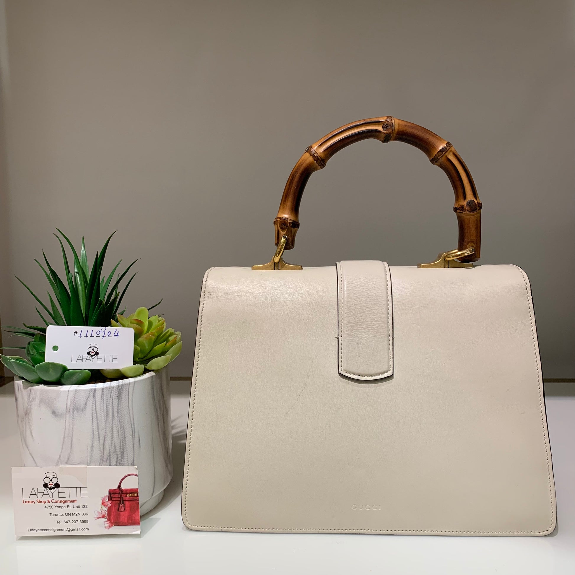 GUCCI Medium Dionysus Bamboo Top Handle Bag Lafayette Consignment