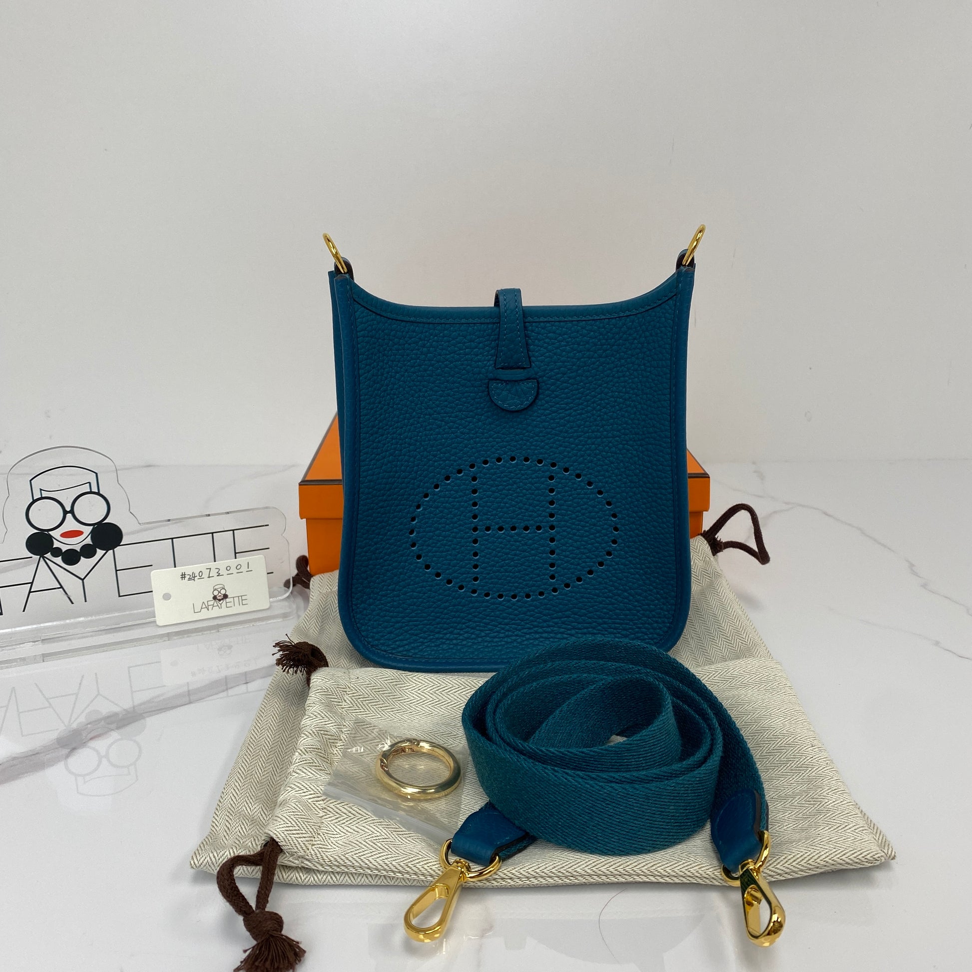 Hermès Mini Evelyne - Lafayette Consignment