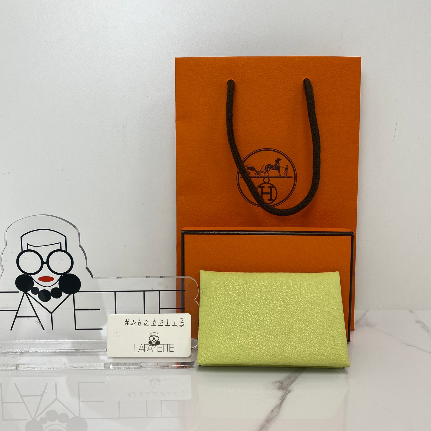 Hermès Calvi Card Holder