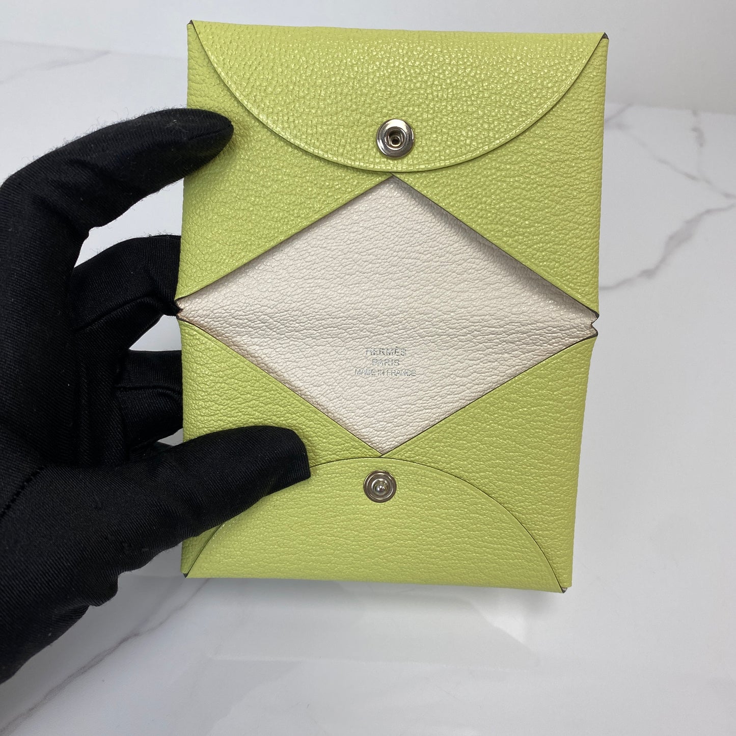 Hermès Calvi Card Holder