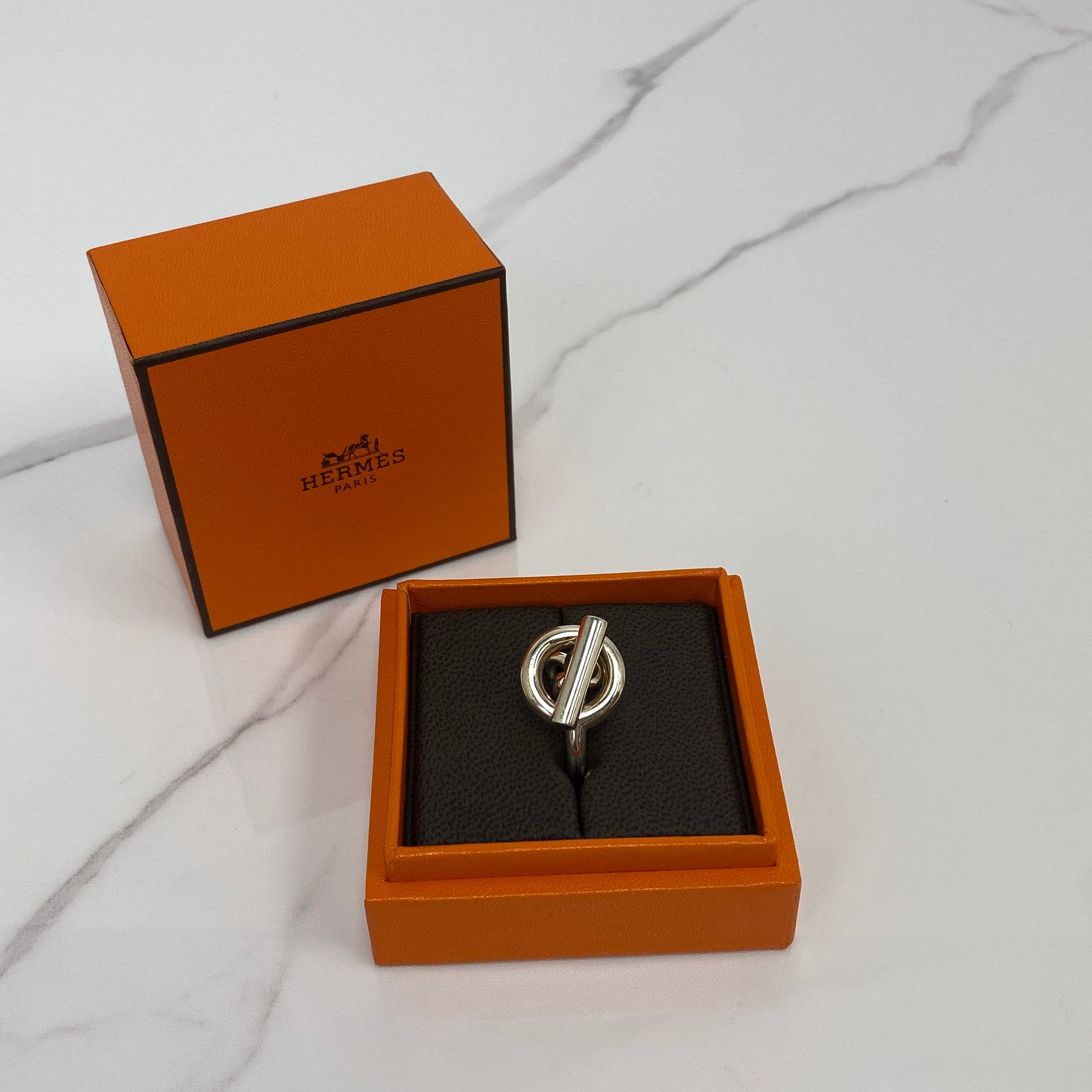 Hermès Croisette Ring - Size 56 - Lafayette Consignment