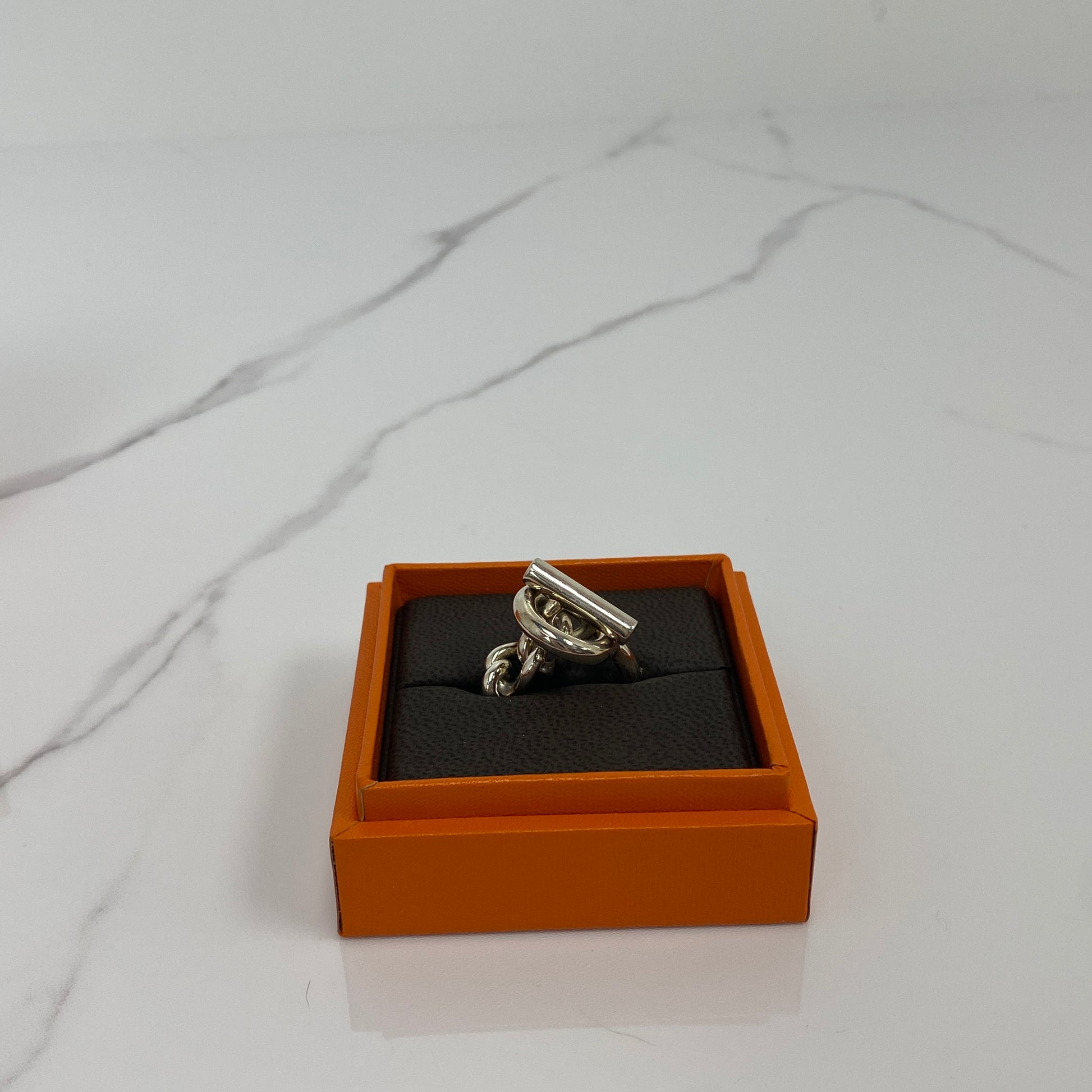 Hermès Croisette Ring - Size 56 - Lafayette Consignment