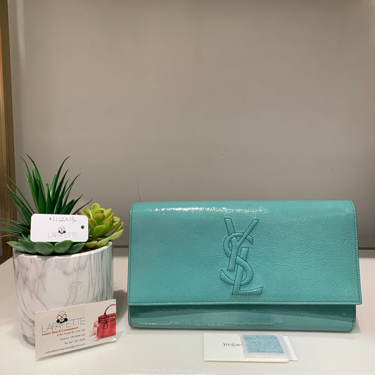 Saint Laurent Bell De Jour Clutch - Lafayette Consignment