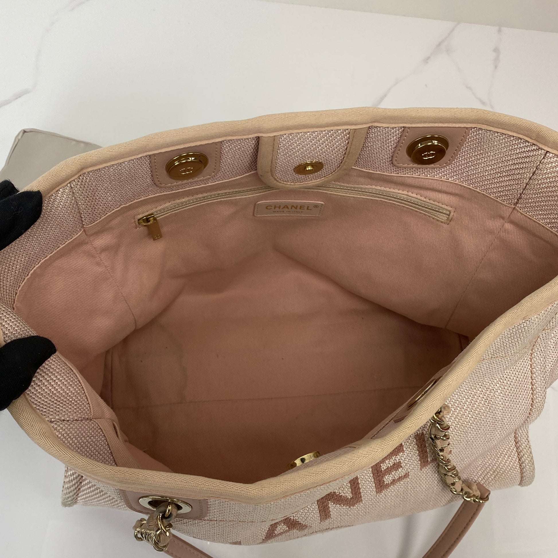 Chanel Deauville Shopping Tote