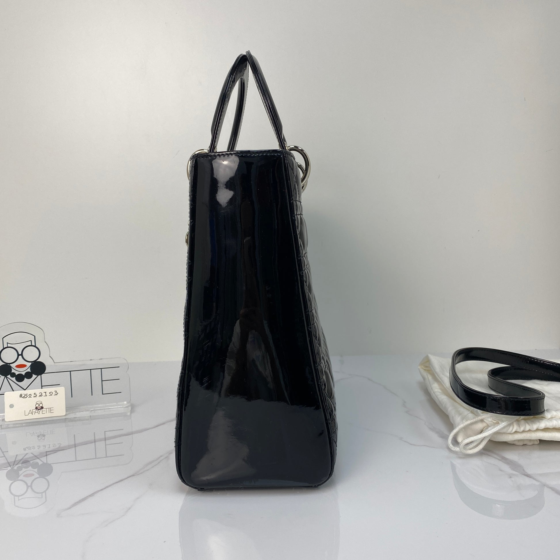 Christian Dior Large Lady Dior - Lafayette Consignment