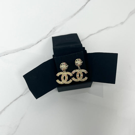 Chanel CC Earrings