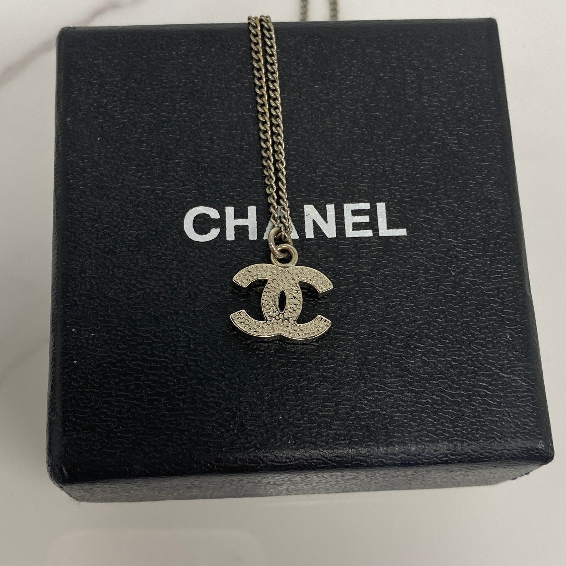 Chanel Crystal CC Necklace