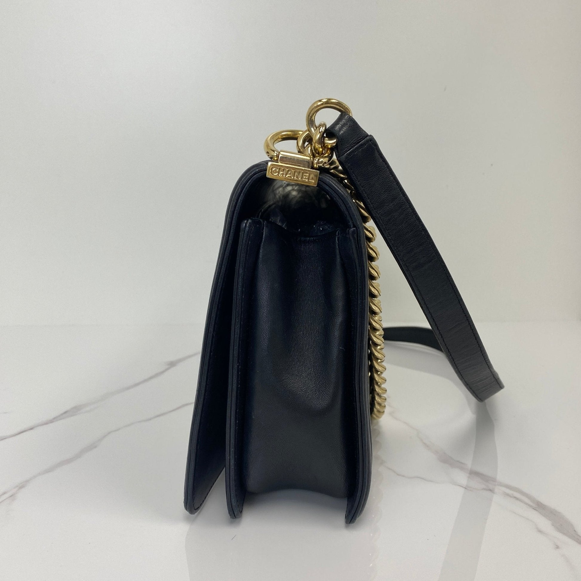 Chanel Large Leboy Handbag