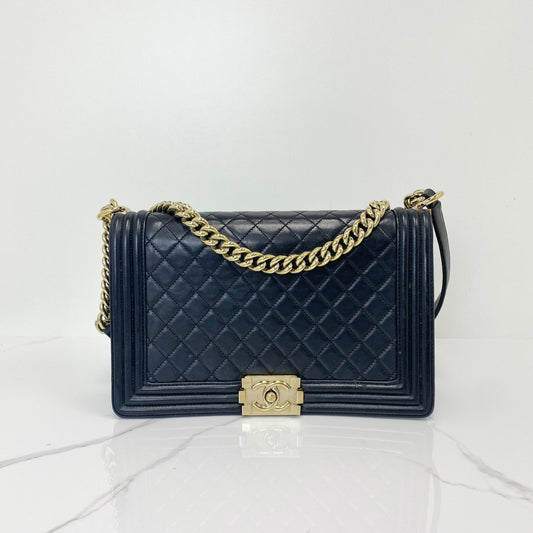 Chanel Large Leboy Handbag