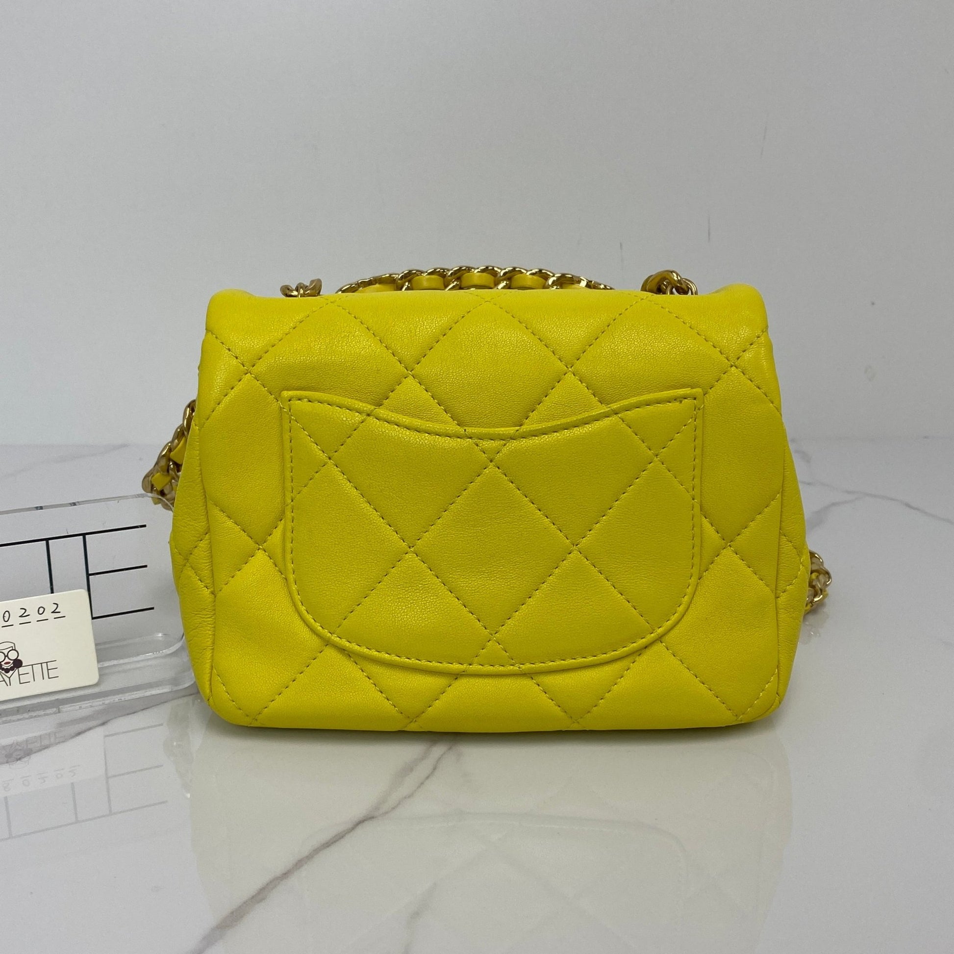 Chanel Mini Top Handle Square Flap
