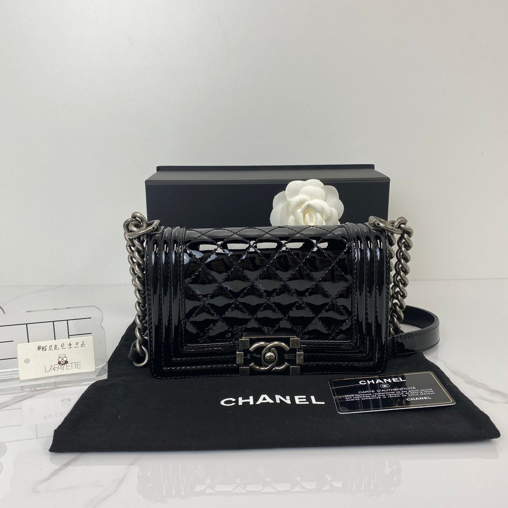 Chanel Small Leboy Handbag - Black
