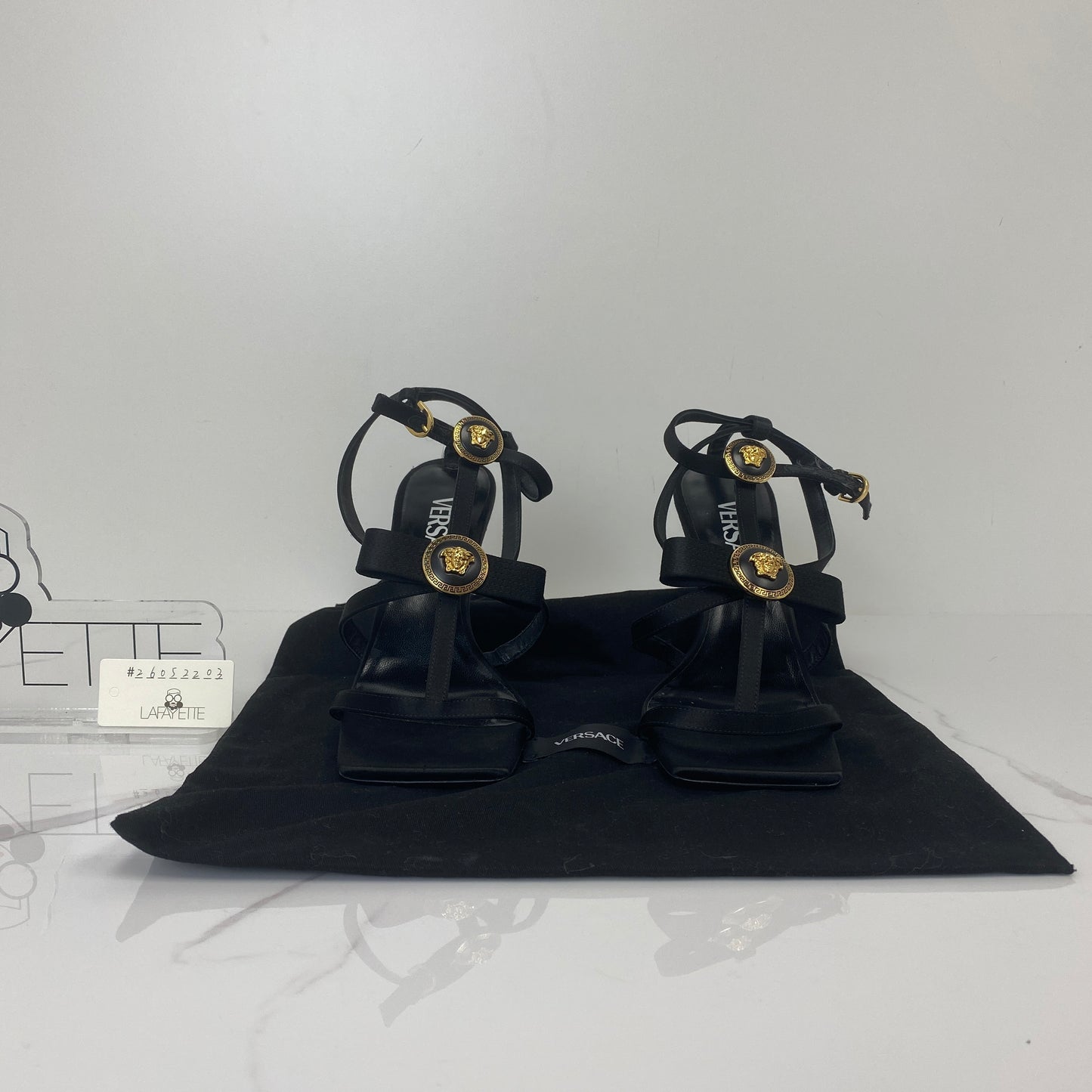 Versace Gianni Ribbon Sandals - photo 5