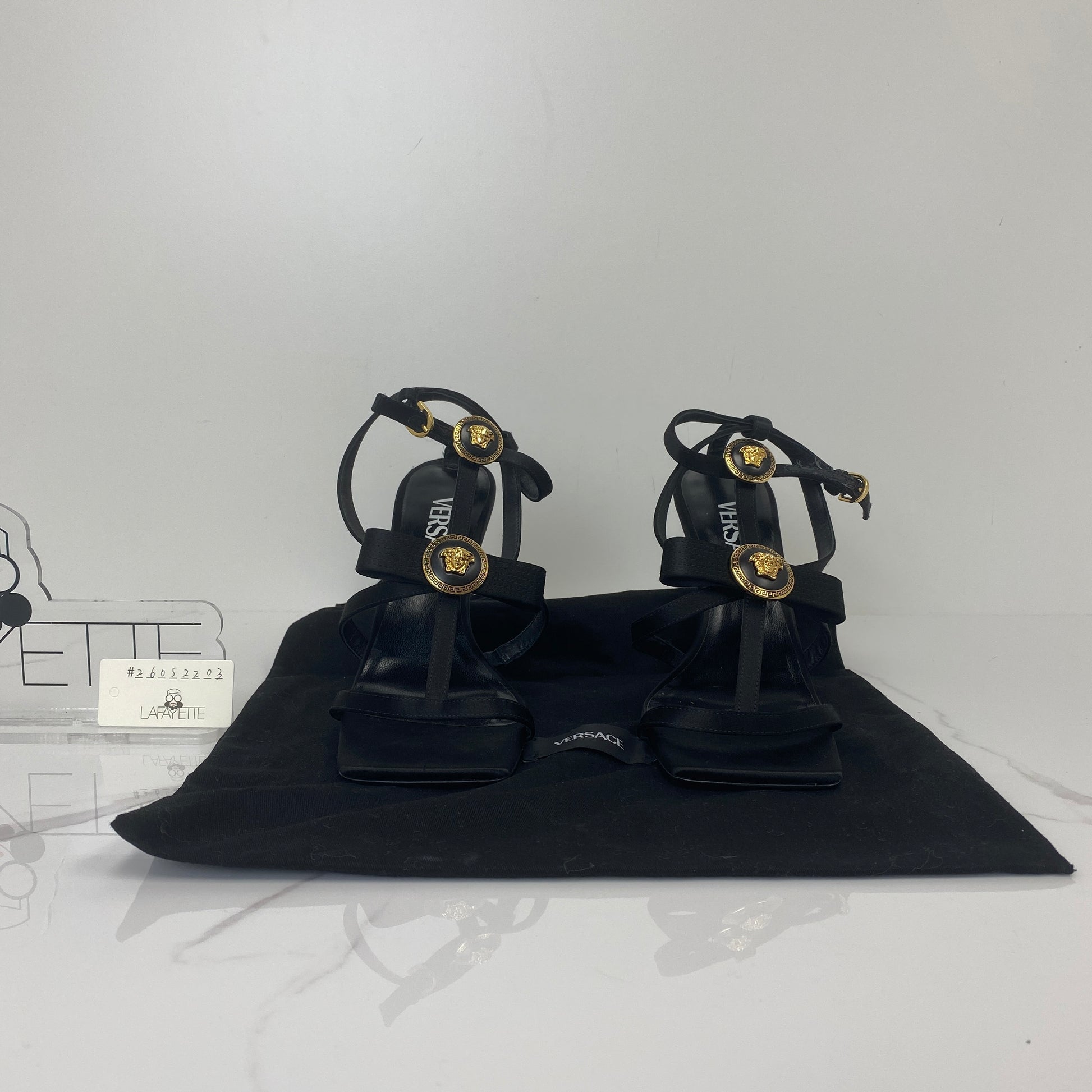 Versace Gianni Ribbon Sandals - photo 5