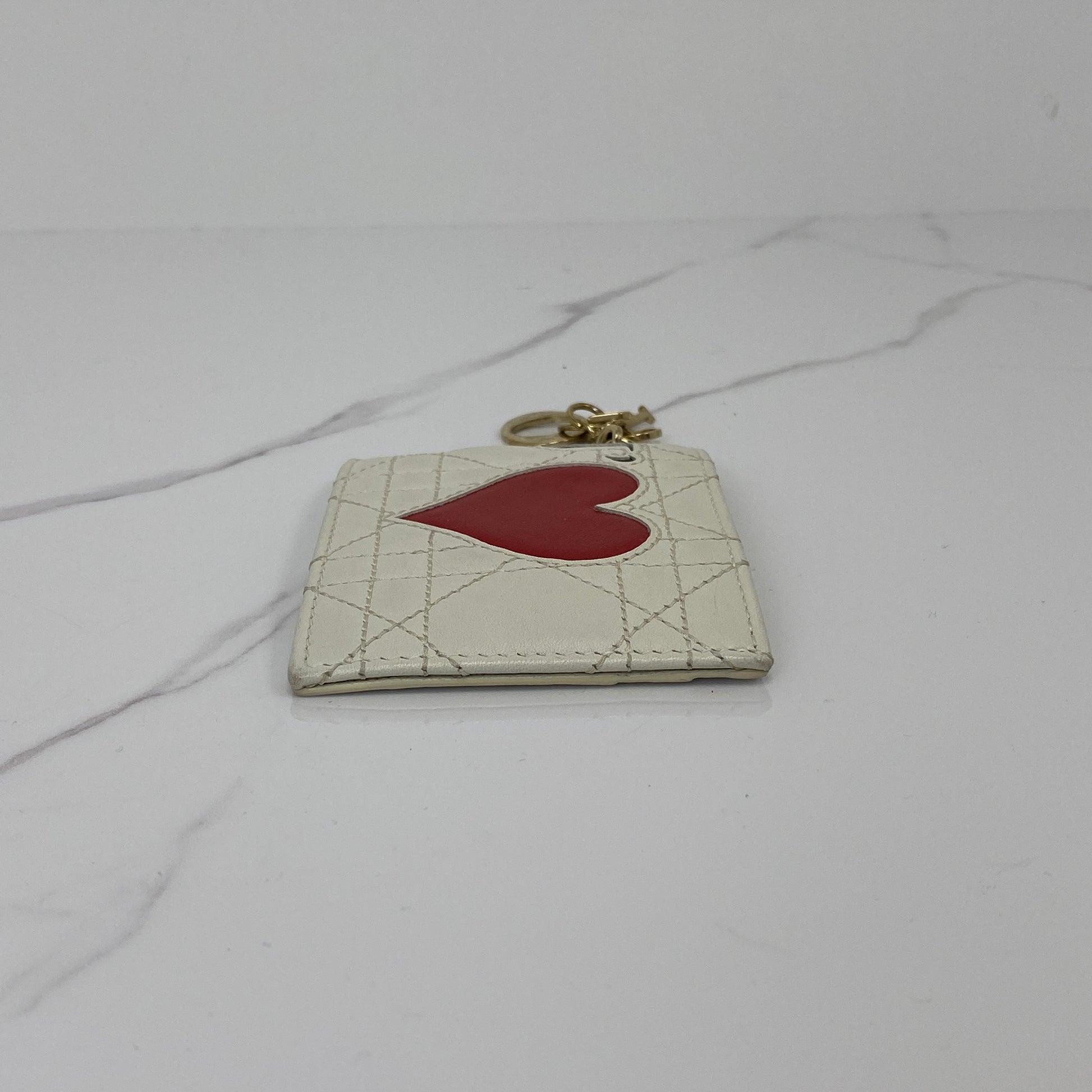 Front view of the Dior Valentine Card Holder