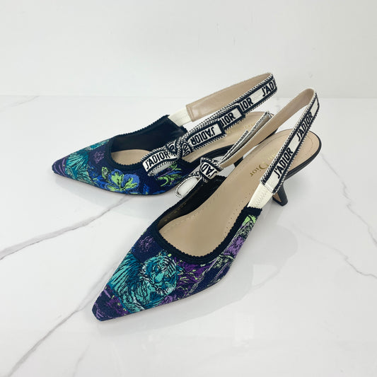 Christian Dior J'Adior Slingback Pumps - Size 37.5 - photo 1