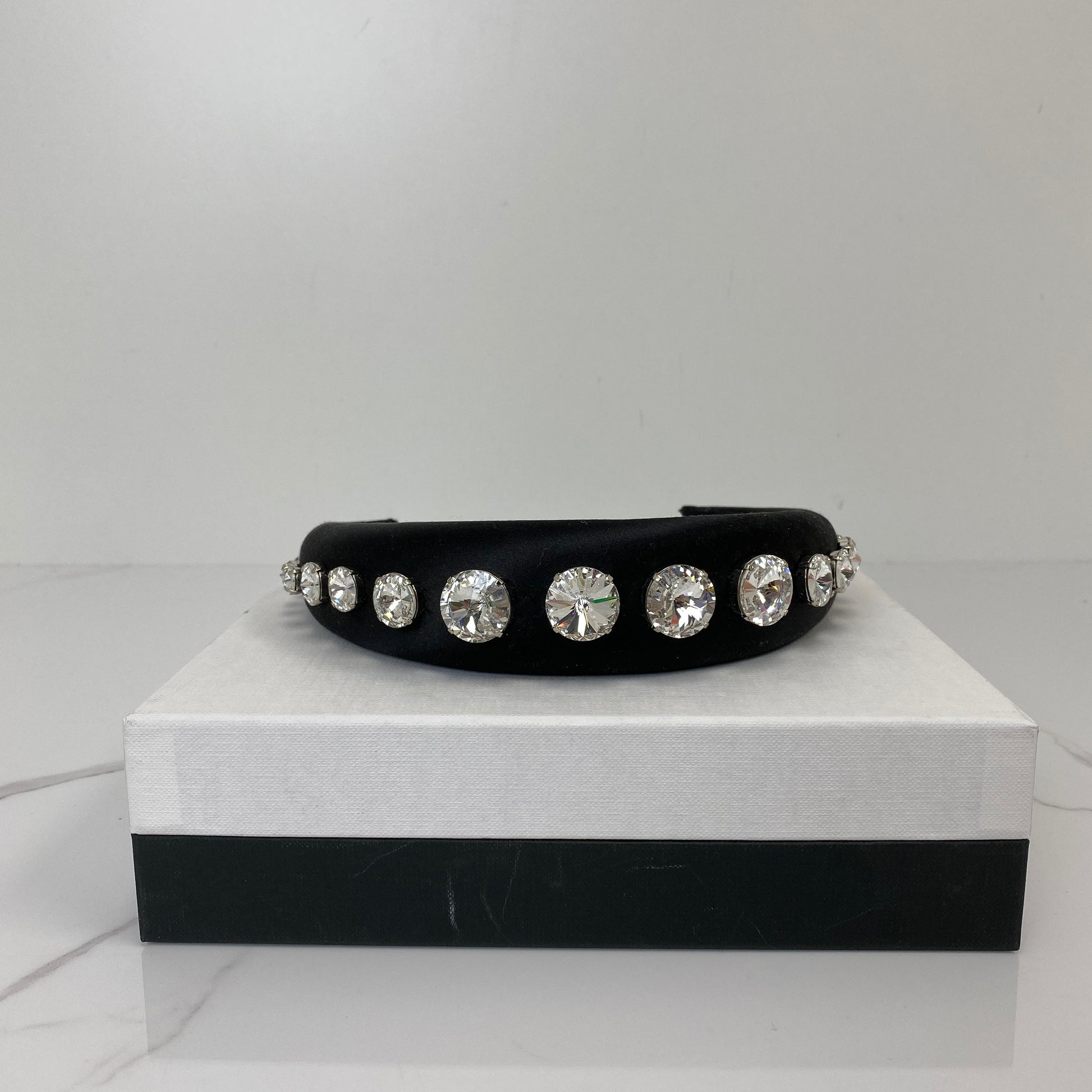 MIU MIU Crystal Headband - photo 3