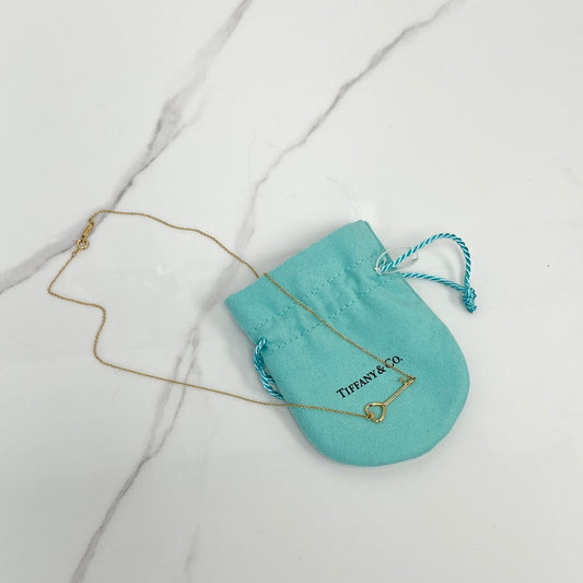 Tiffany & Co Heart Key Pendant - photo 1