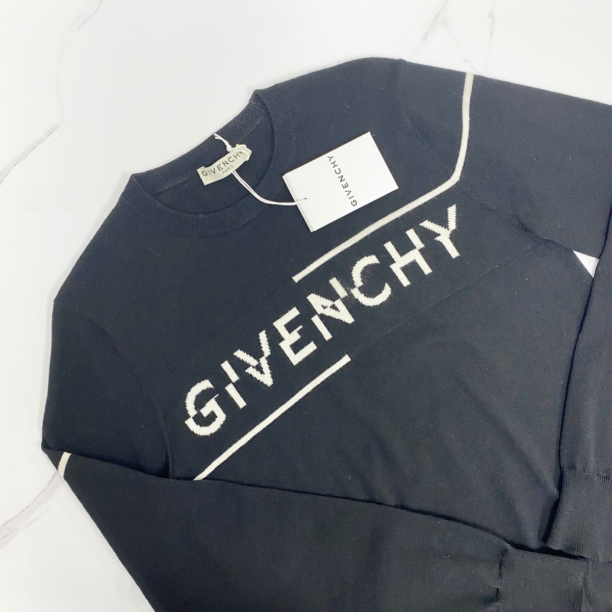 Givenchy Split Logo Sweater - photo 1