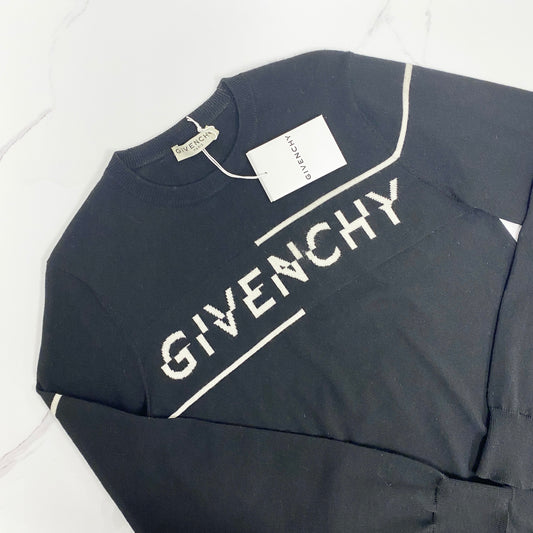 Givenchy Split Logo Sweater - photo 1