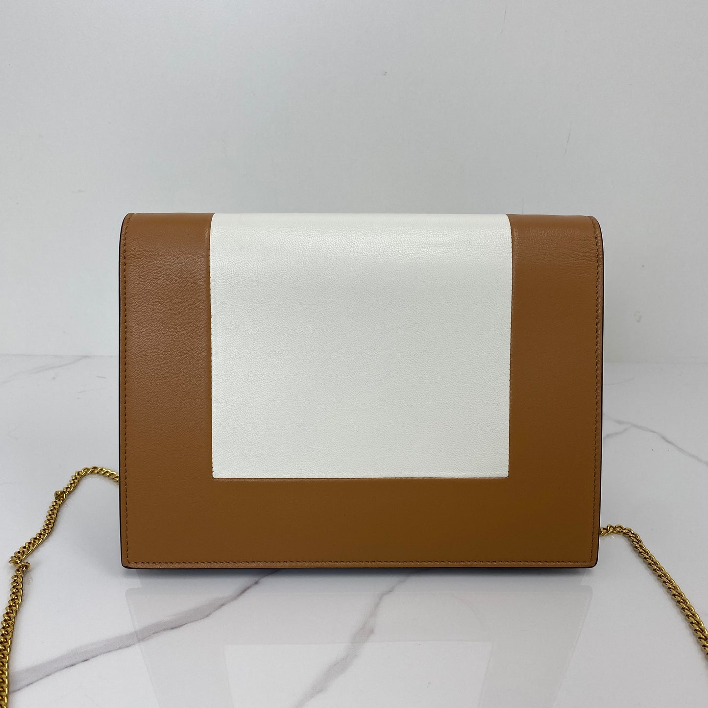 Side profile of the Celine Pocket Envelope WOC
