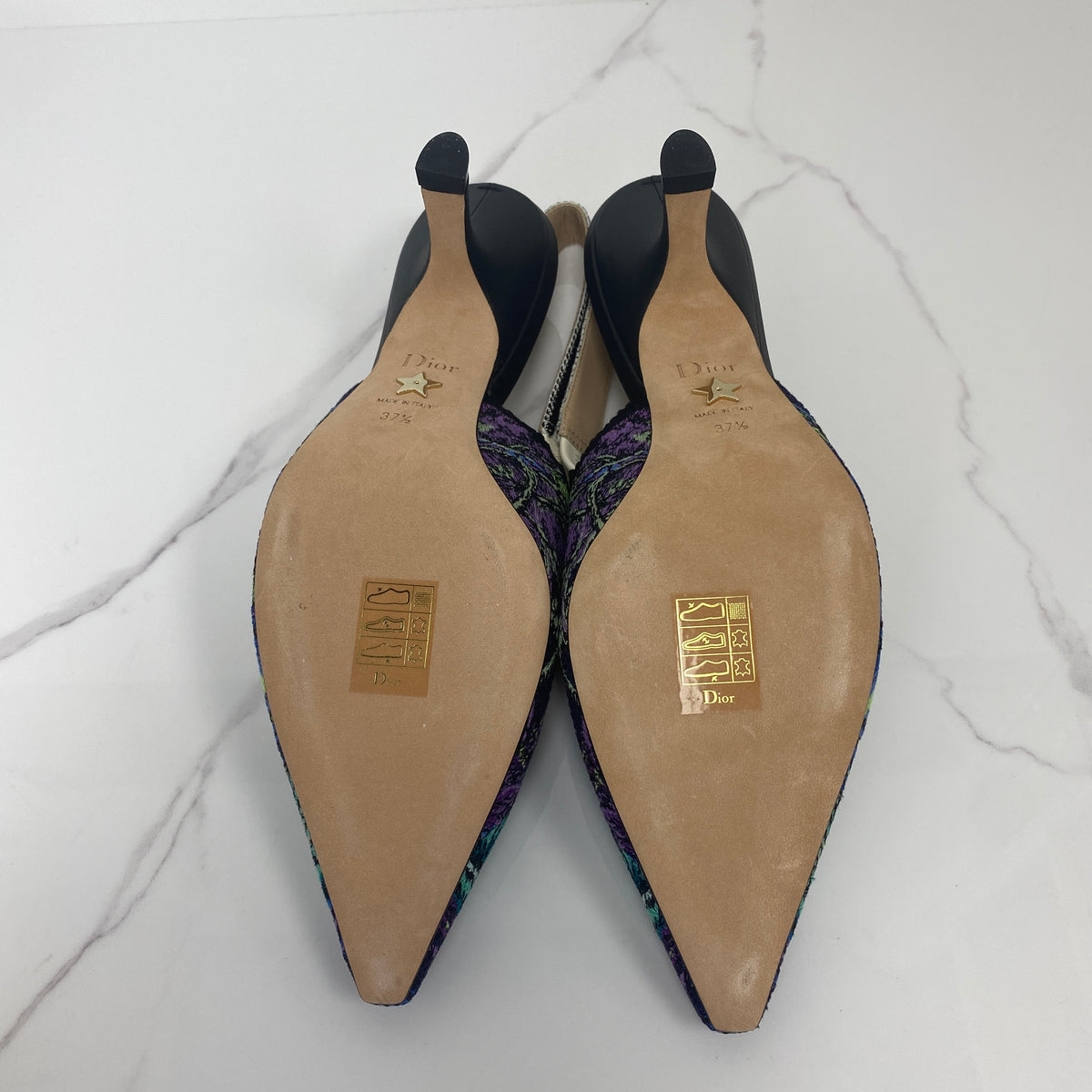 Christian Dior J'Adior Slingback Pumps - Size 37.5 - photo 5
