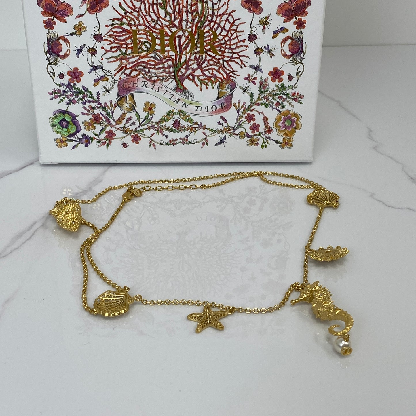 Christian Dior Cabinet De Curiosites Double Chain Necklace - photo 6